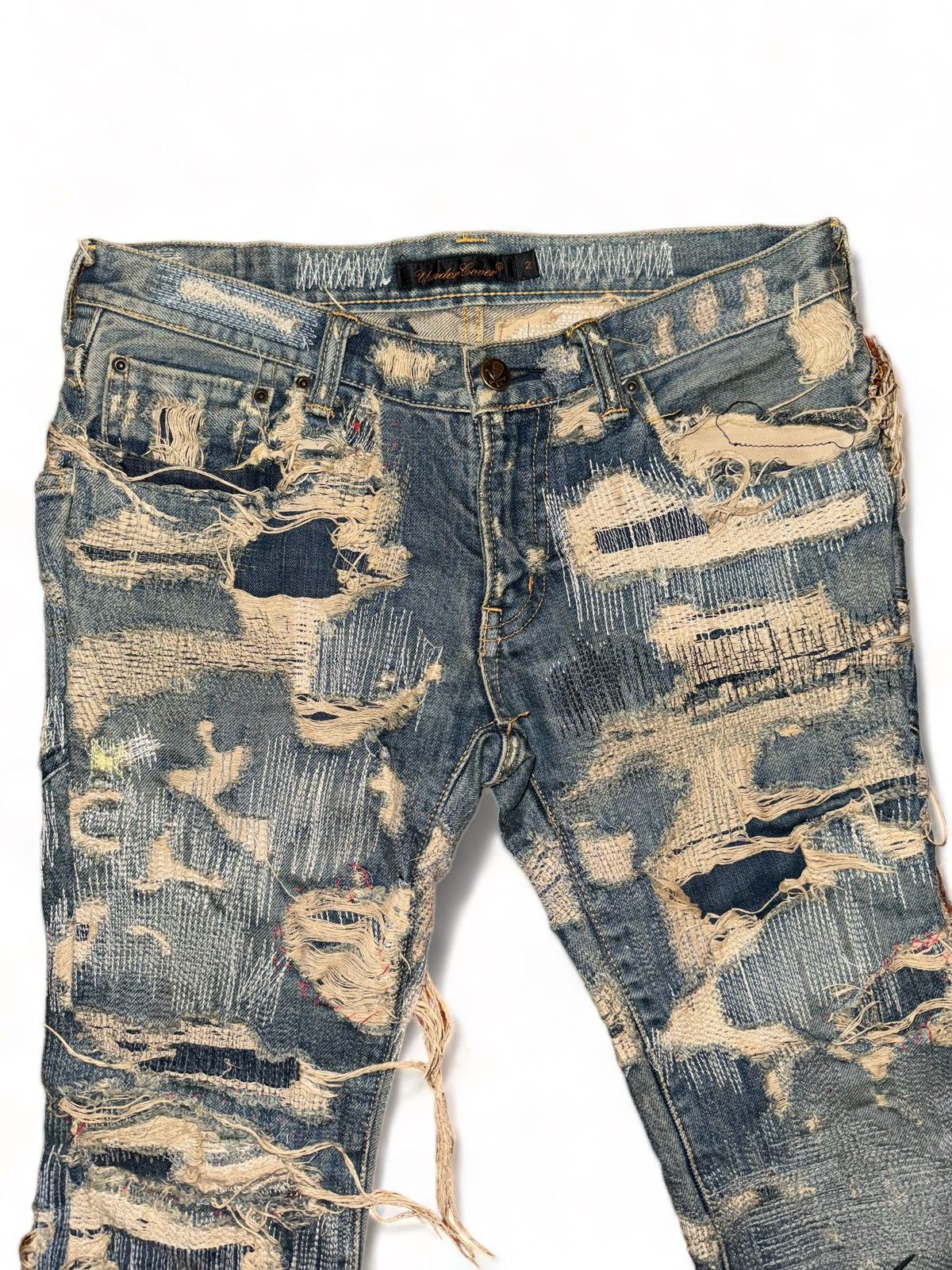 Undercover Undercover AW05 “Arts & Crafts” 85’s Blue Denim Size US 29 - 7 Thumbnail