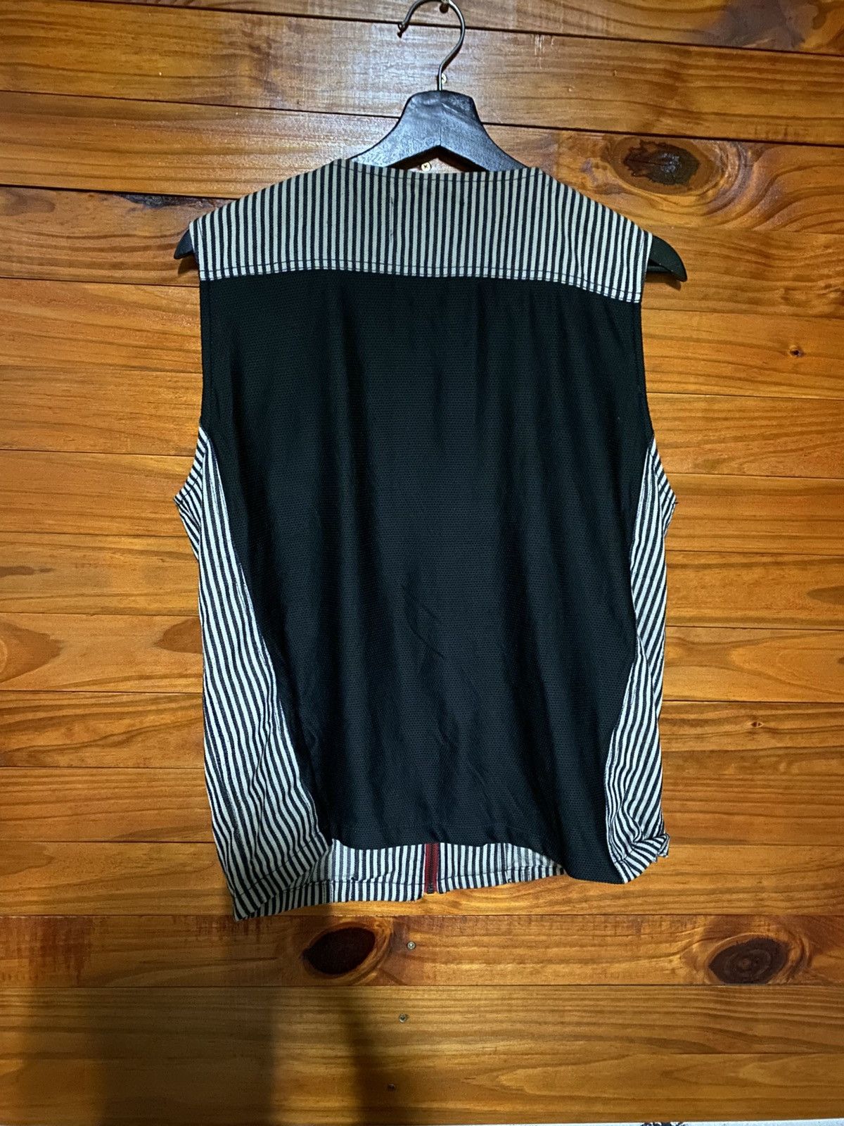 Japanese Brand KeyPoint Original Collection Workwear Vest Japanese Striped Size US L / EU 52-54 / 3 - 7 Thumbnail