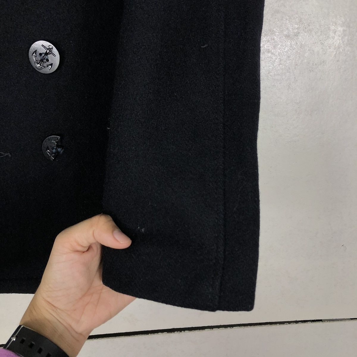 Schott 🔥DOUBLE BREAST WOOL PEA JACKET US 740N SCHOTT USA Size US S / EU 44-46 / 1 - 15 Thumbnail