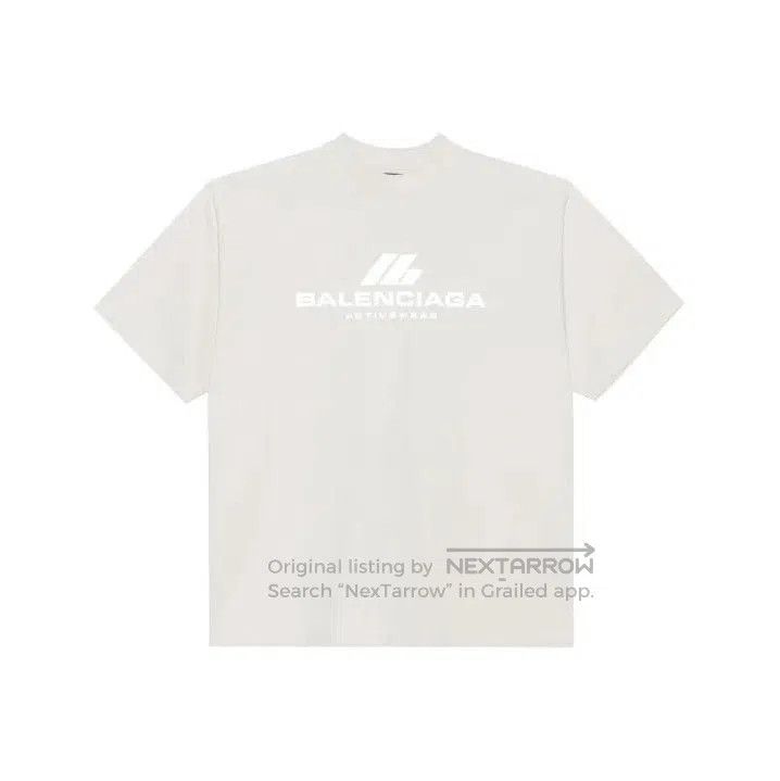Balenciaga Balenciaga Activewear Logo Oversized T-Shirt. Size US XL / EU 56 / 4 - 1 Thumbnail