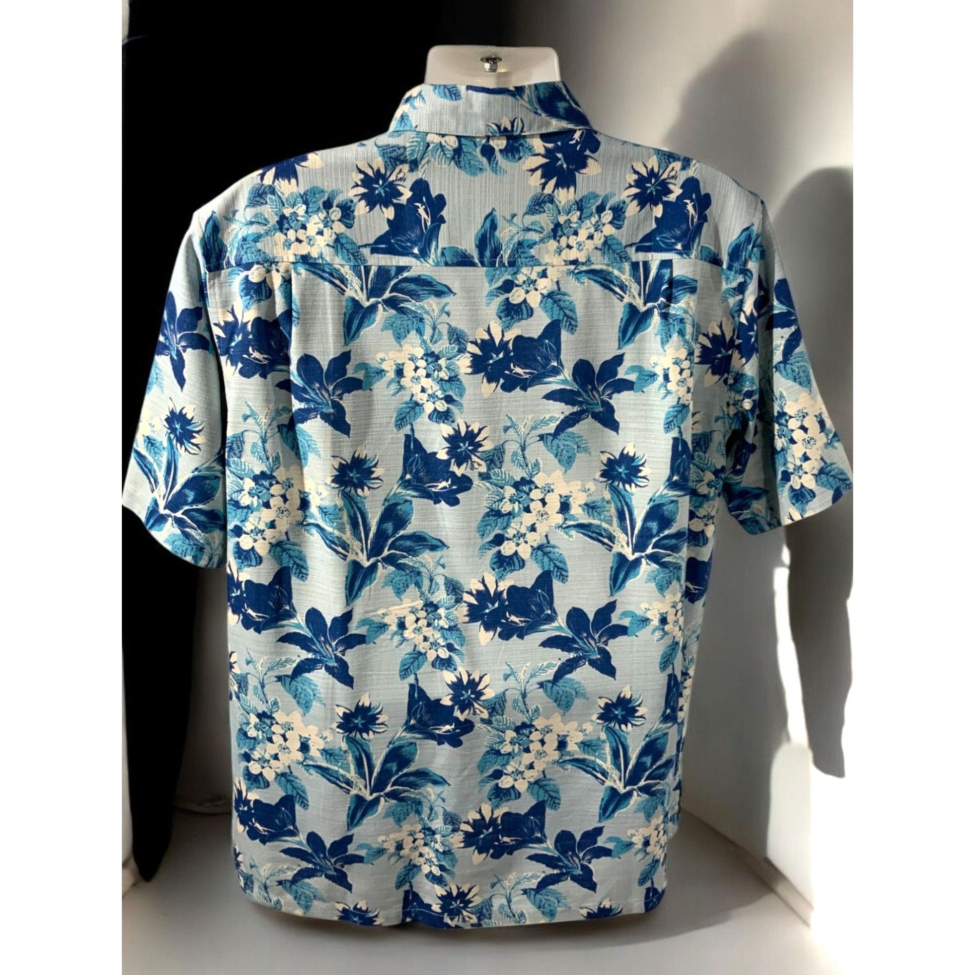 Other Island Republic Vintage Collection XL Silk Hawaiian Shirt Size US XL / EU 56 / 4 - 6 Thumbnail