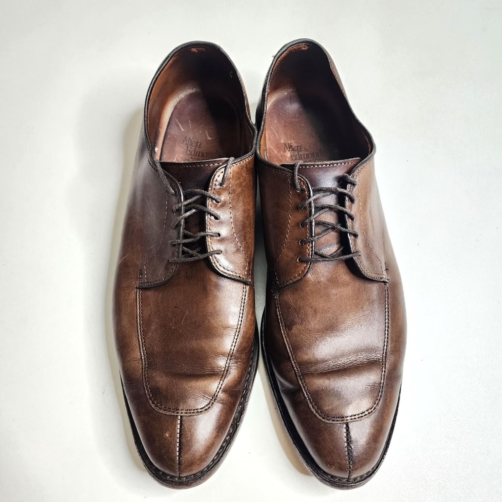 Allen Edmonds Allen Edmonds Delray Dress Oxford Lace Up Oxfords Vero Cuoio Brown Leather 11 D Mens Shoes Size US 11 / EU 44 - 3 Thumbnail