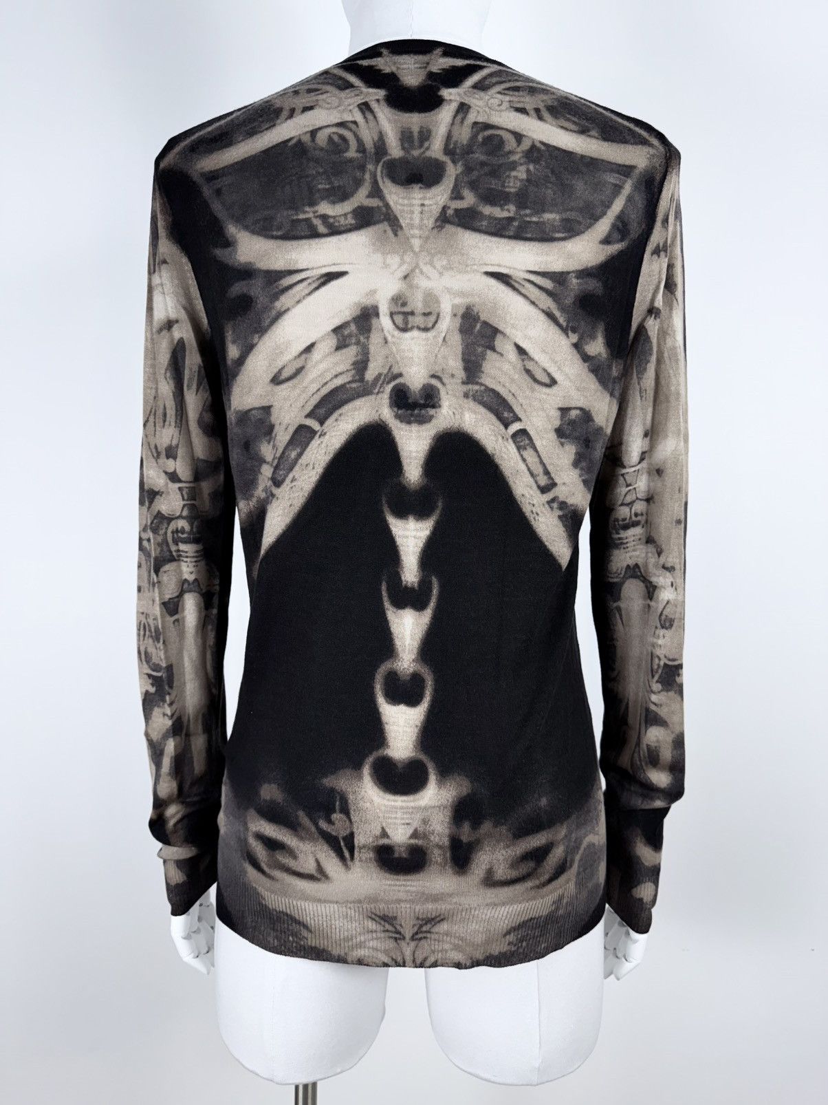 Alexander McQueen A/W 2010 Tribal Skeleton Knit Size US M / EU 48-50 / 2 - 12 Thumbnail