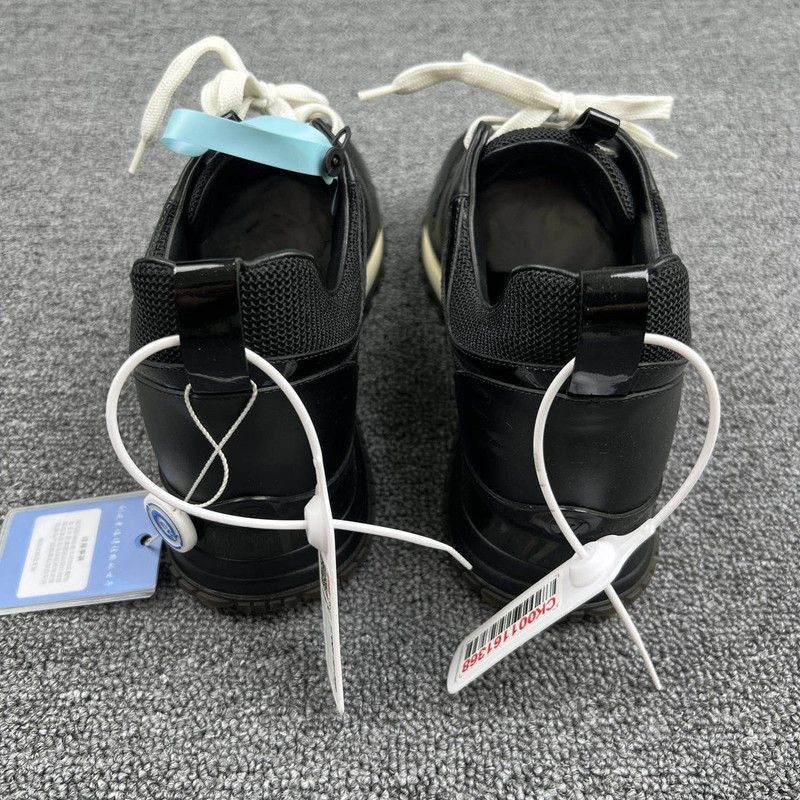 Louis Vuitton Louis Vuitton Black Casual Sneakers - Size US 5.5 / EU 38 - 3 Thumbnail
