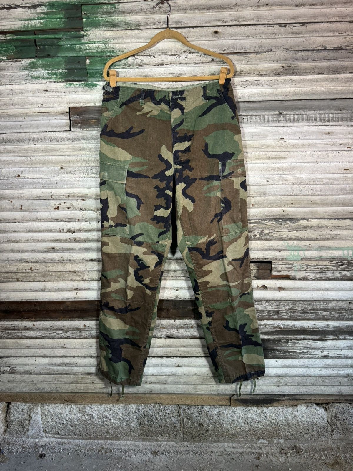 Vintage Vintage Camo Pants Size US 34 / EU 50 - 1 Thumbnail