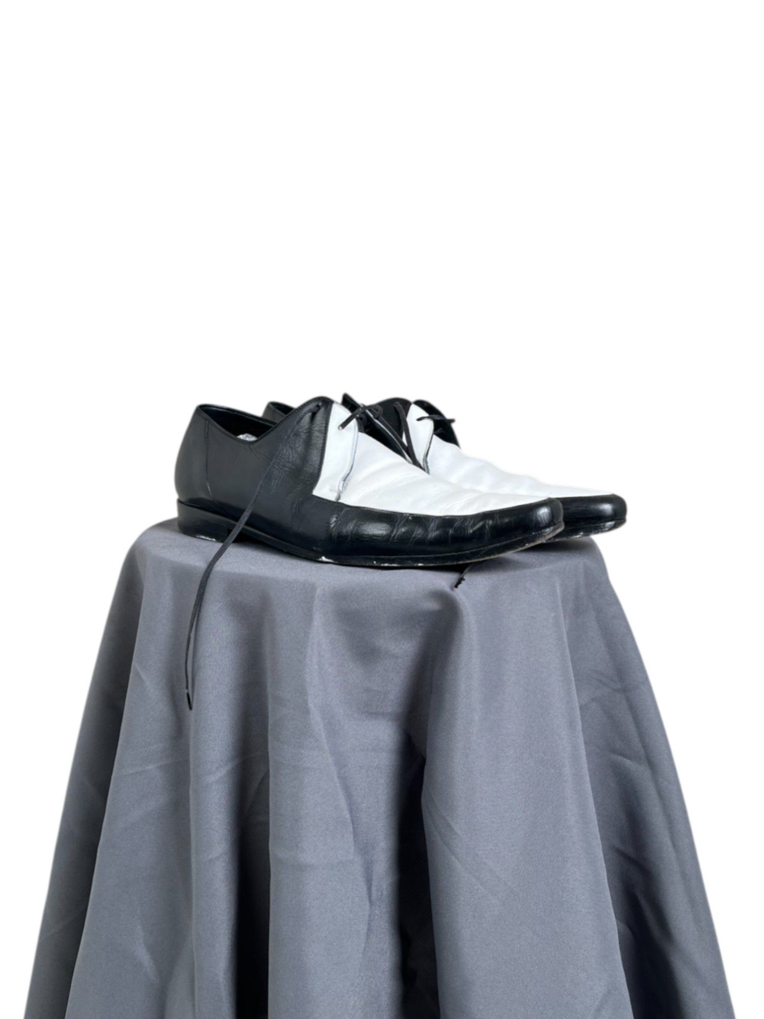 Dior by Hedi Slimane S/S 2006 Gothic B/W Mocassins Size US 8 / EU 41 - 1 Thumbnail