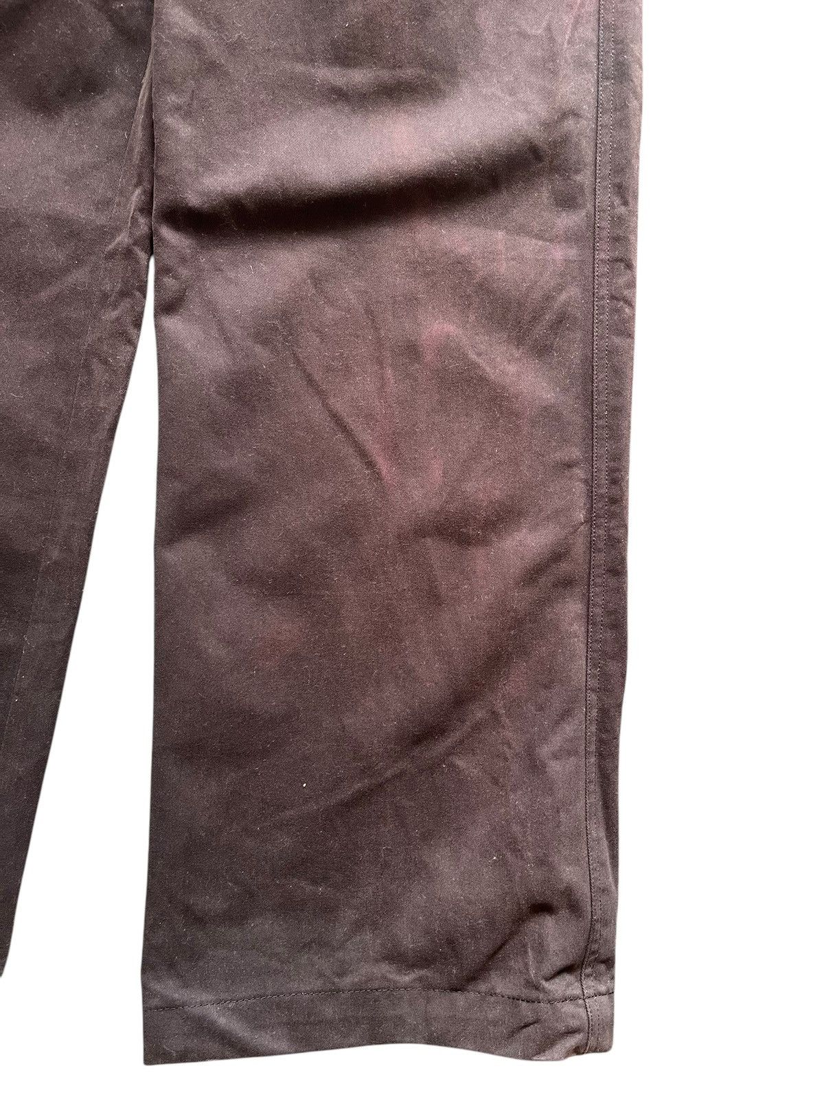 Japanese Brand × Margaret Howell Vintage Margaret Howell Buckle Back Wide Pants Size US 28 / EU 44 - 9 Thumbnail
