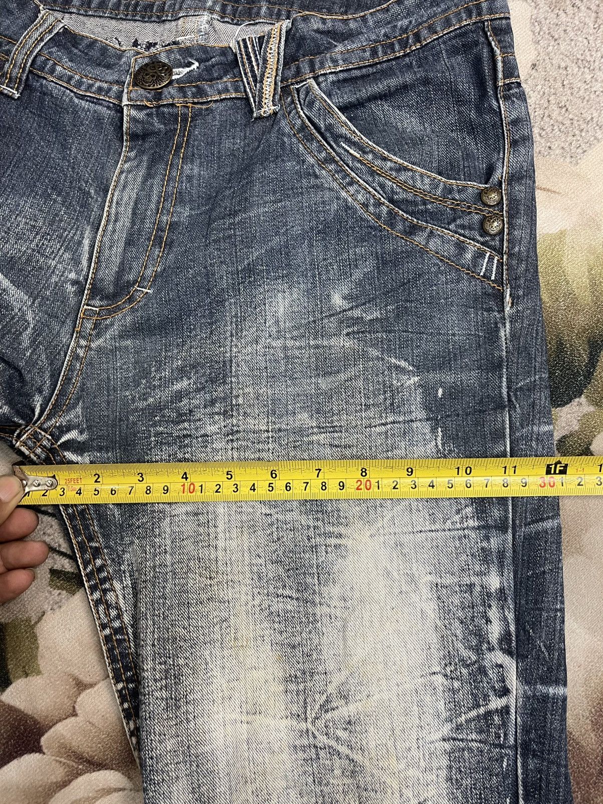Japanese Brand Sky Bomber Jeans Streetwear Size US 35 - 14 Thumbnail