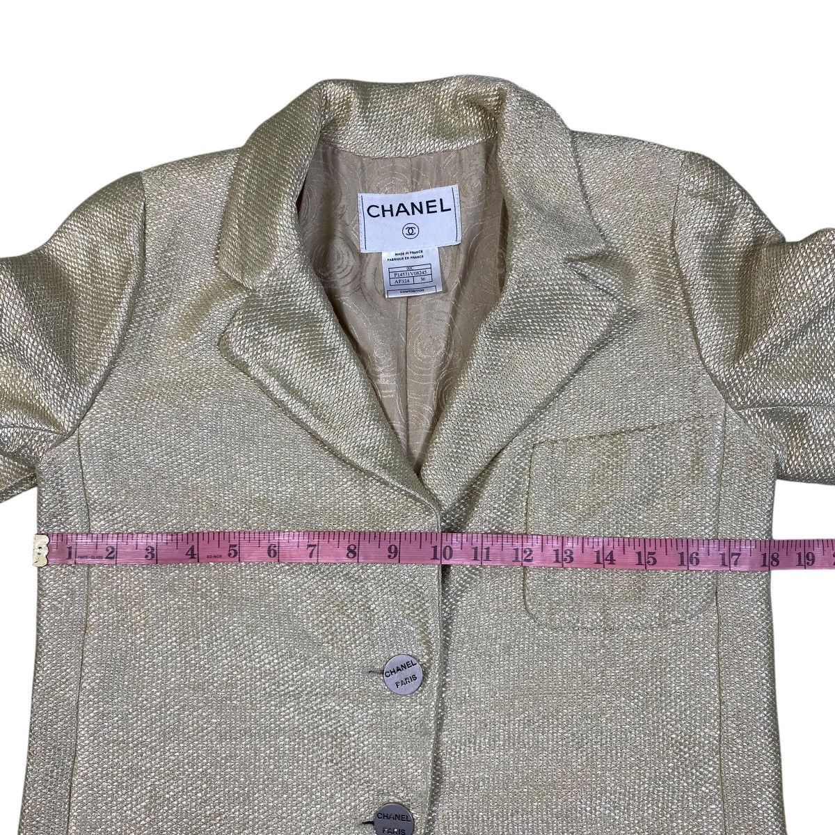 Chanel CHANEL Paris 2000 Made In Paris Tweed Coat Jacket Size XS / US 0-2 / IT 36-38 - 18 Thumbnail
