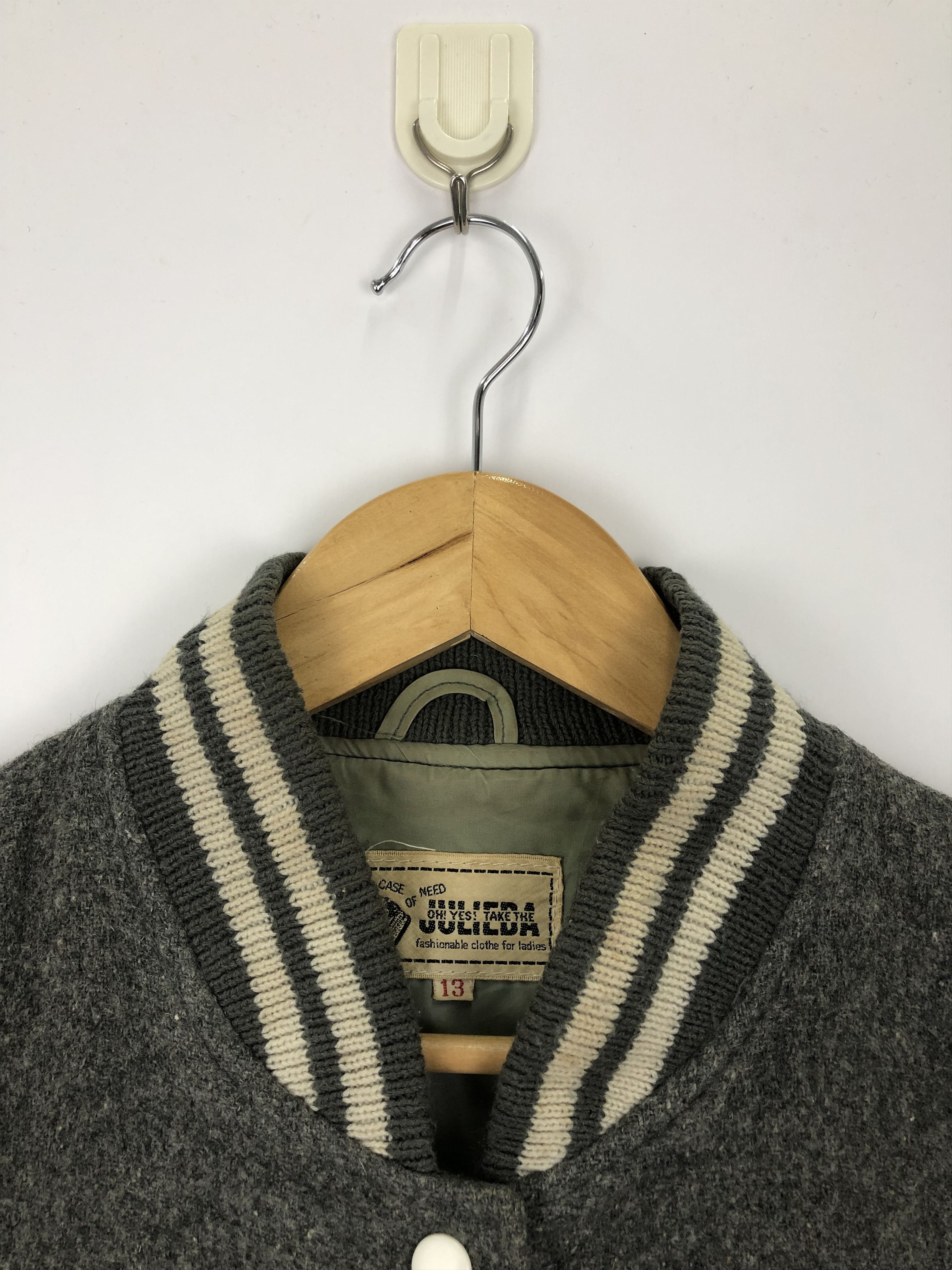 Japanese Brand Vintage 80s Japanese Brand Wool Varsity Jacket V0415 Size US M / EU 48-50 / 2 - 8 Thumbnail