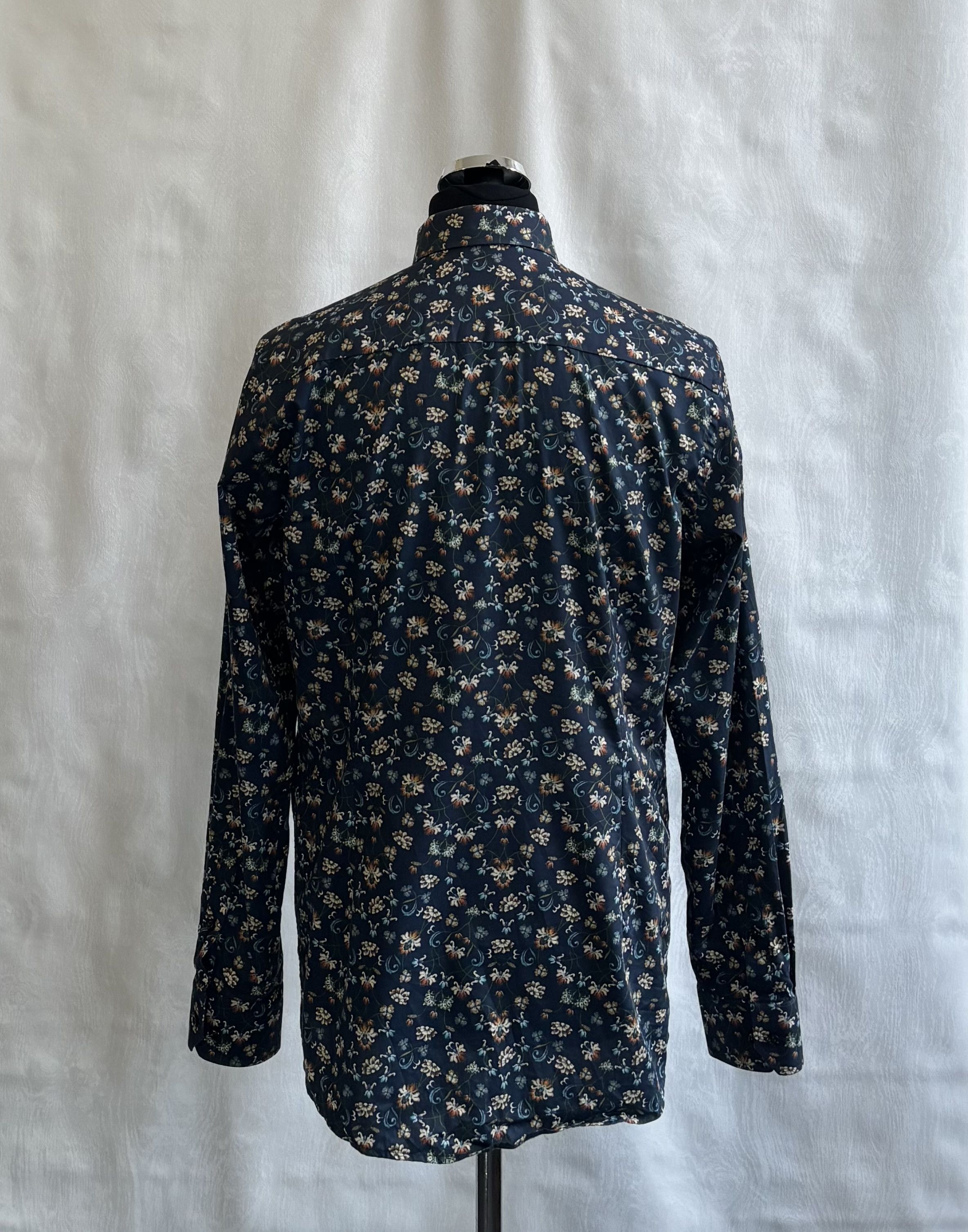 Eton Eton slim shirt Colorful Flowers size 42 Size US M / EU 48-50 / 2 - 2 Thumbnail