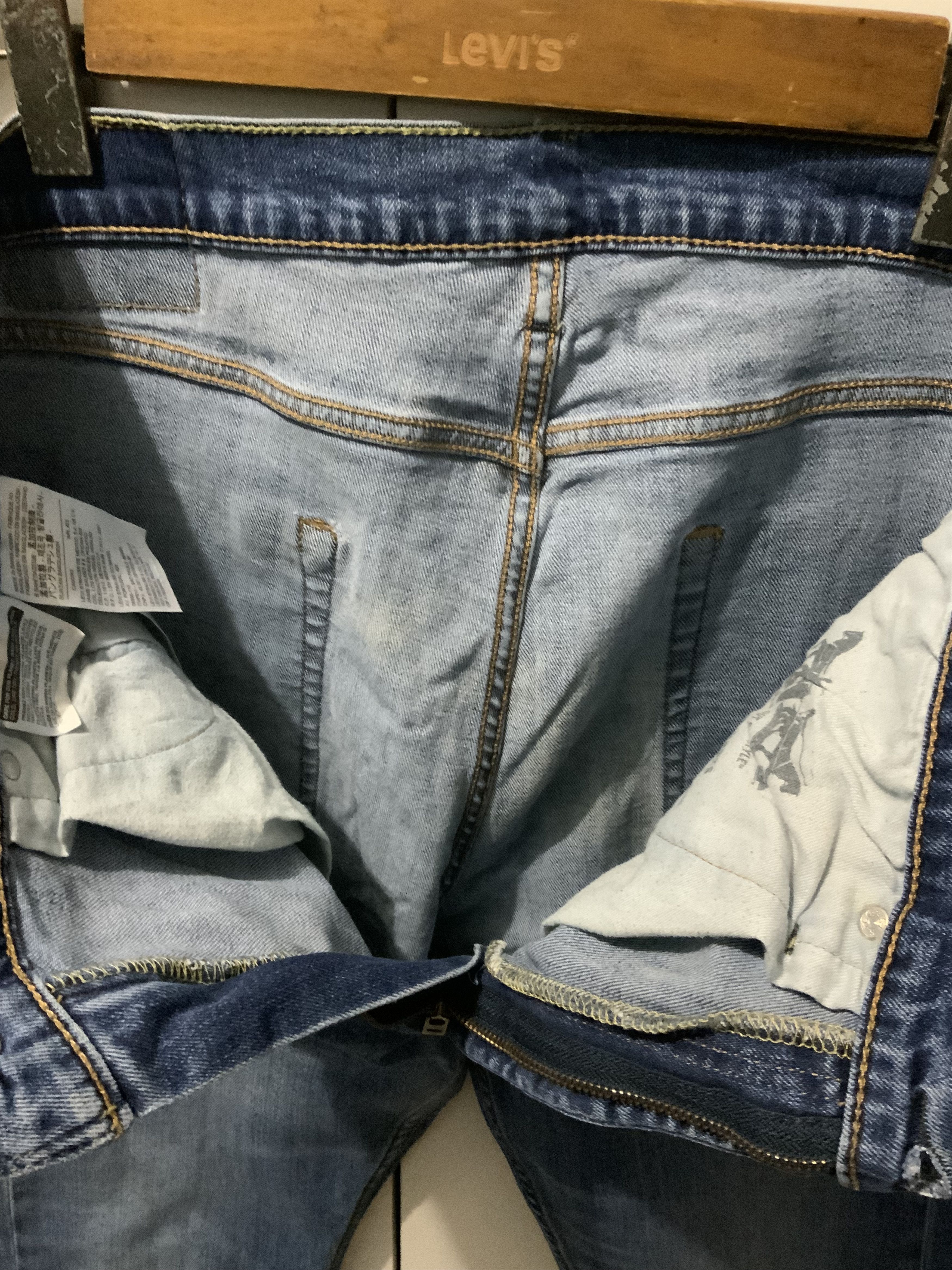 Levi's Levis 513 Acid Light Wash Jeans Size US 34 / EU 50 - 16 Thumbnail
