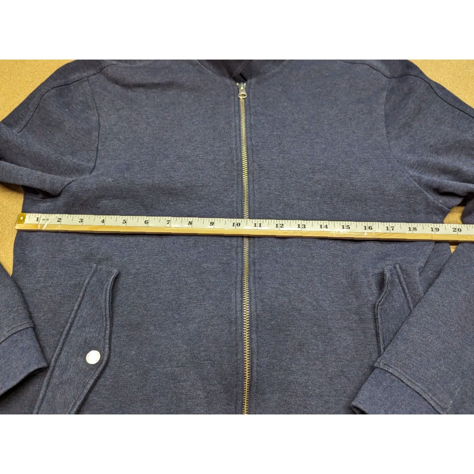 J.Lindeberg J. Lindeberg Jacket Mens M Blue Full Zip Shirt Size US M / EU 48-50 / 2 - 4 Thumbnail