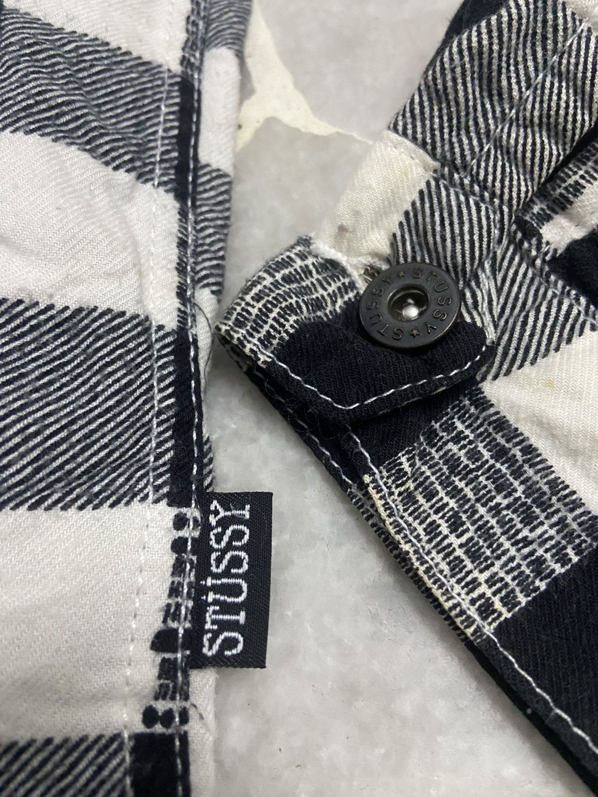 Stussy Stussy Workgear Plaid Shirt Jacket Size US L / EU 52-54 / 3 - 7 Thumbnail