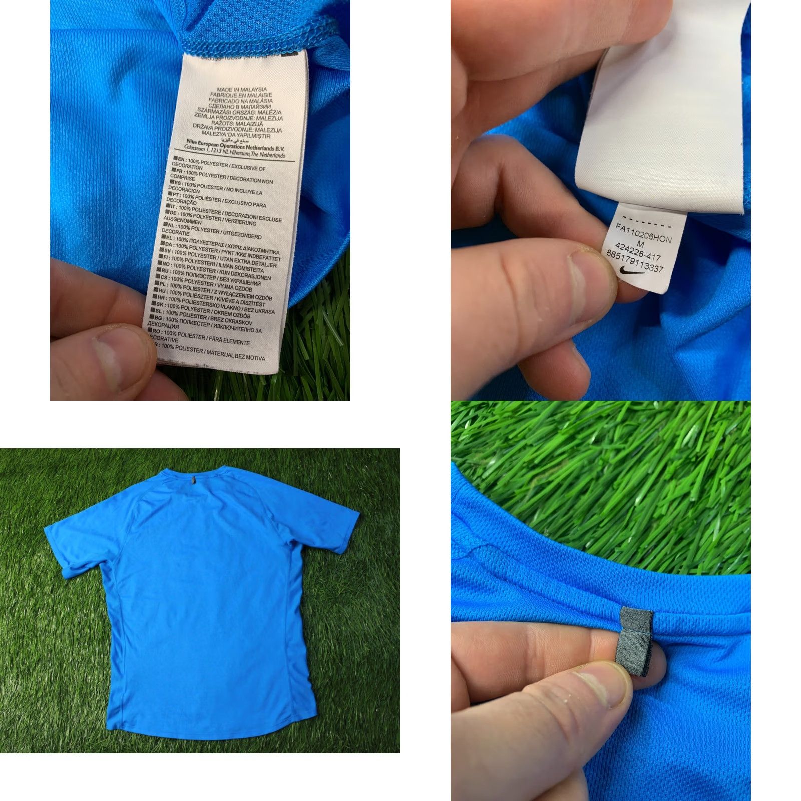 Nike Nike Running Dri-Fit Shirt Men M Blue 2011 Jersey Short Sleeve Training Shirt Nike Dri-Fit 2011 Running Mens Shirt Size US M / EU 48-50 / 2 - 8 Thumbnail