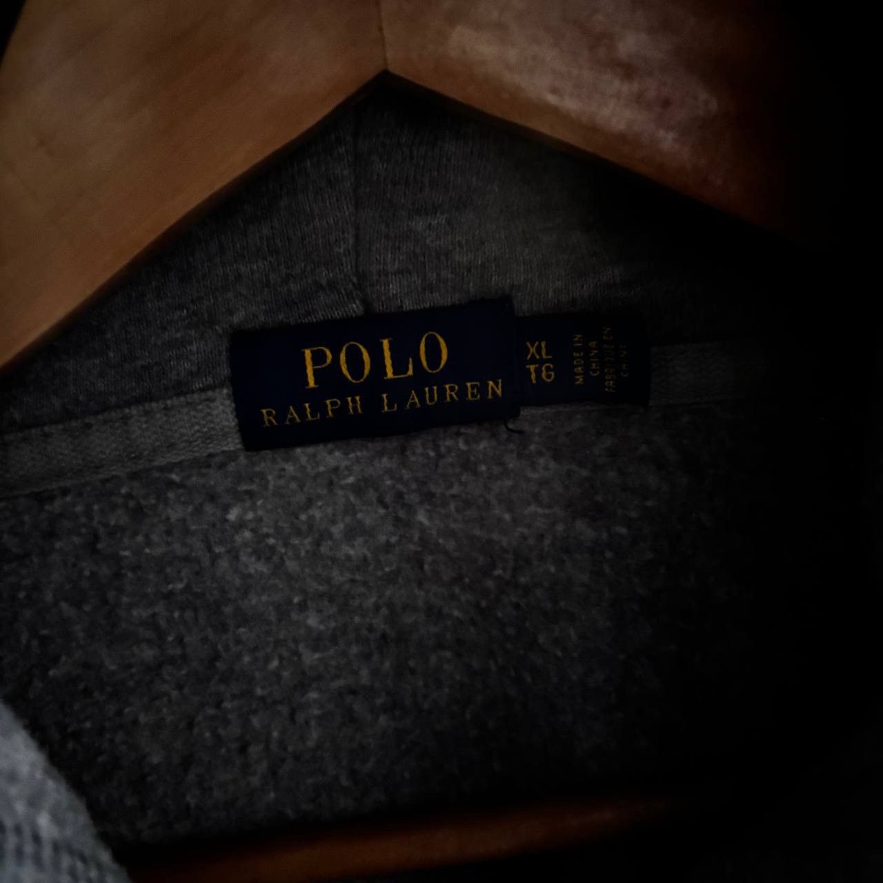 Vintage Vintage Polo Ralph Lauren Zip Hoodie Grey Punk ERD Size US XL / EU 56 / 4 - 4 Thumbnail