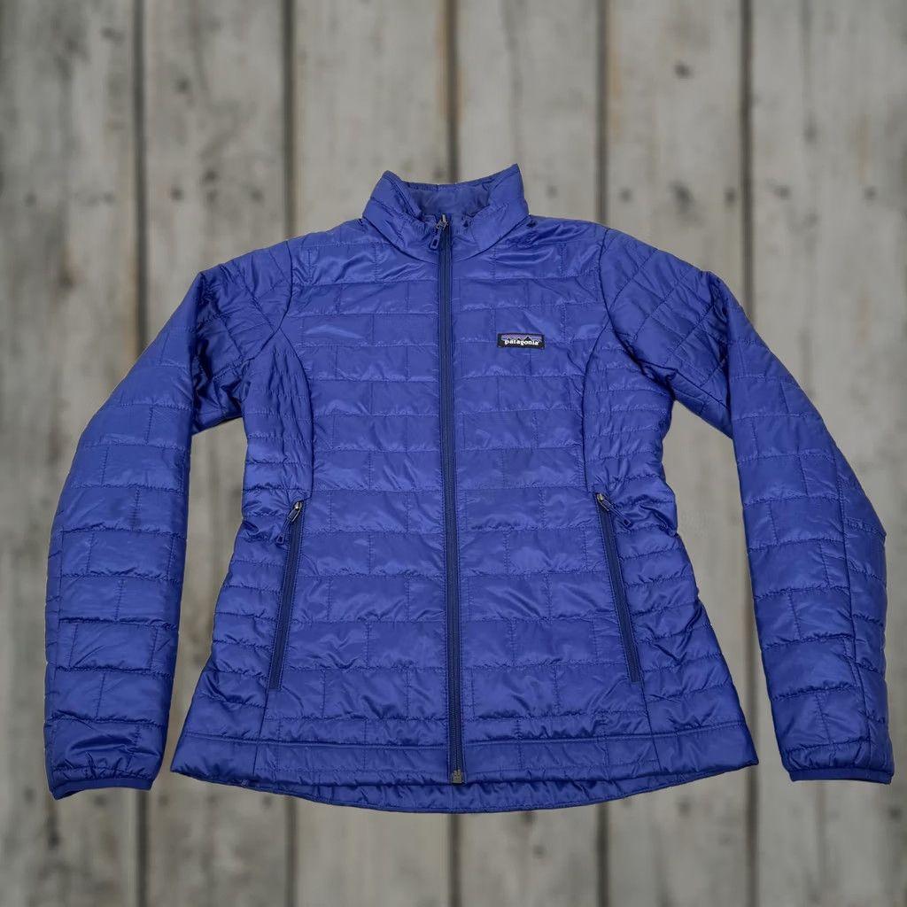 Patagonia Patagonia Jacket Womens Small Blue Nano Puff Insulated Puffer Packable Size S / US 4 / IT 40 - 1 Thumbnail