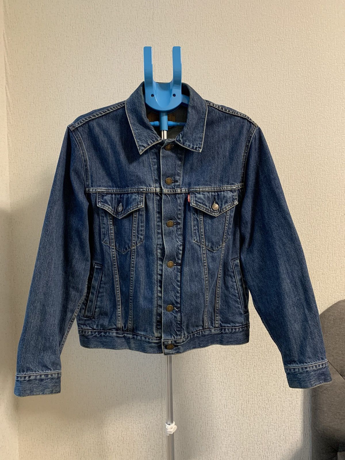 Levi's Levi’s Hand Painting Darkwing Duck Denim Jacket Size US M / EU 48-50 / 2 - 2 Thumbnail