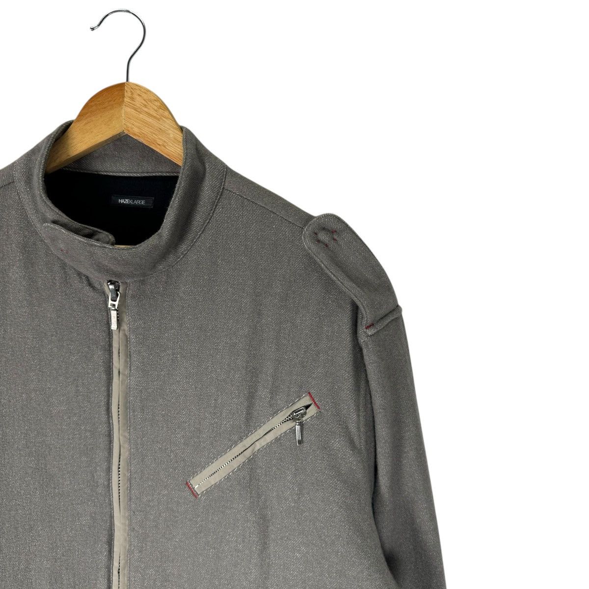 Haze × Japanese Brand 🌟HAZE BIKERS ZIPPER JACKET Size US XL / EU 56 / 4 - 4 Thumbnail