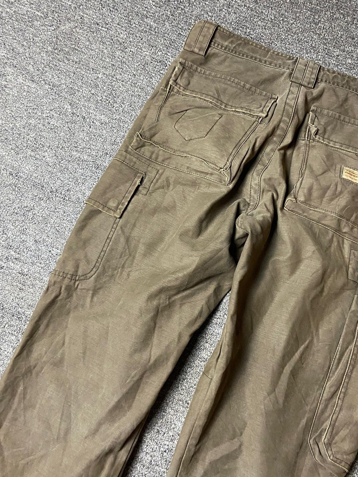 Japanese Brand Flash Report Tactical Cargo Multipocket Pants (147) Size US 33 - 4 Thumbnail