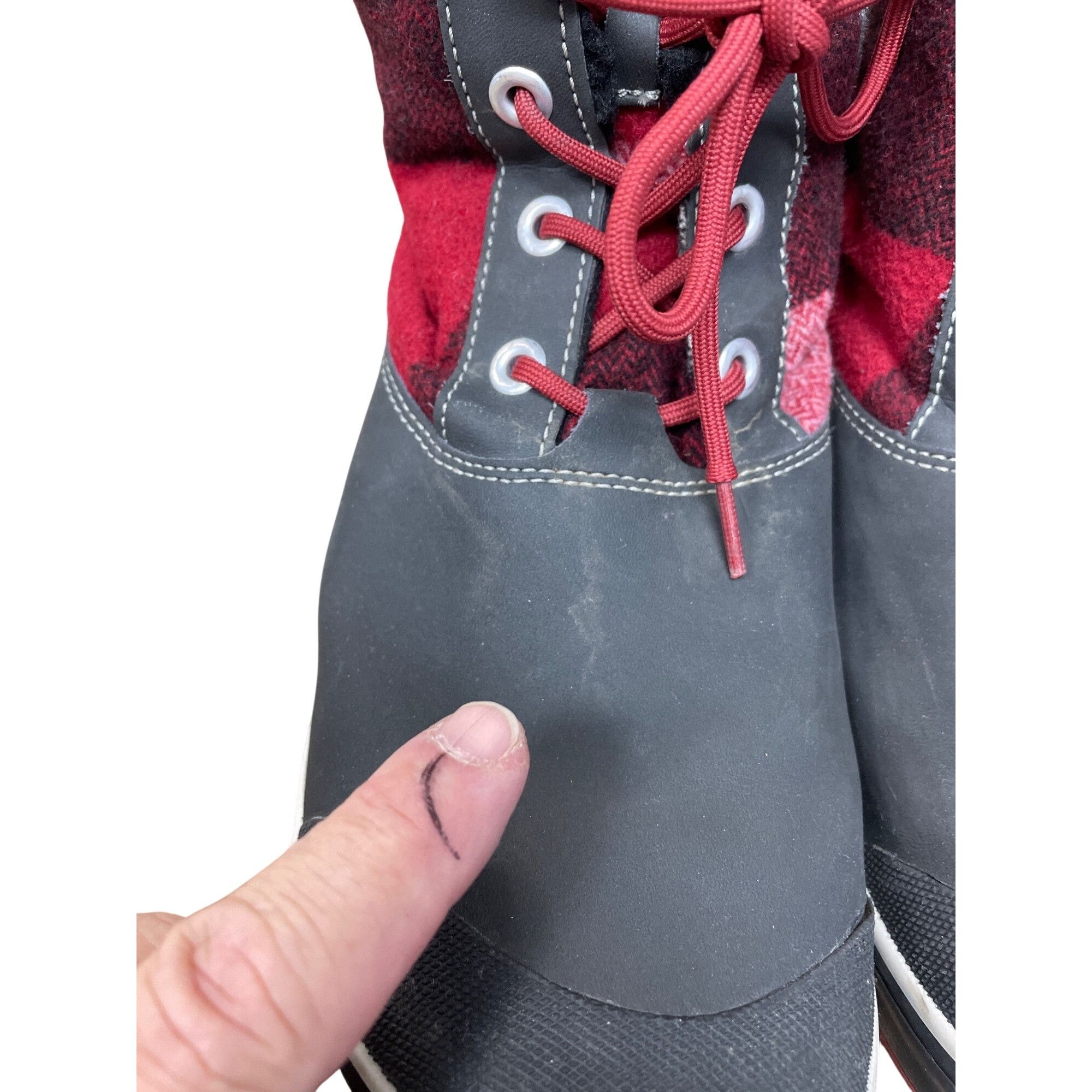 KEEN Keen womans red black plaid waterproof wool insulated winter Size US 10 / IT 40 - 15 Thumbnail