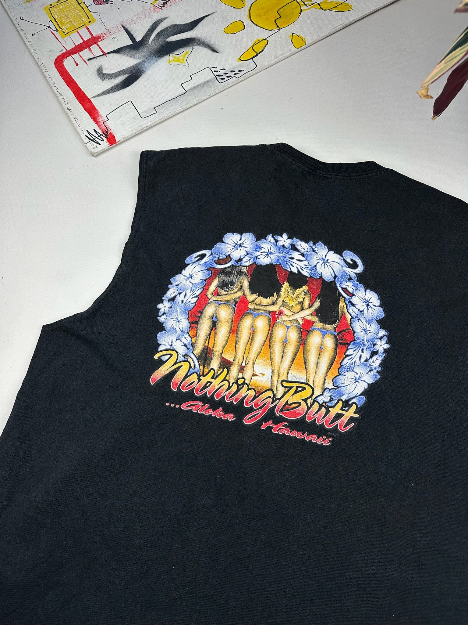 Vintage Vintage Y2K Sexy Nude Girl Big Ass Art T-shirt Porn Style Size US XL / EU 56 / 4 - 9 Thumbnail