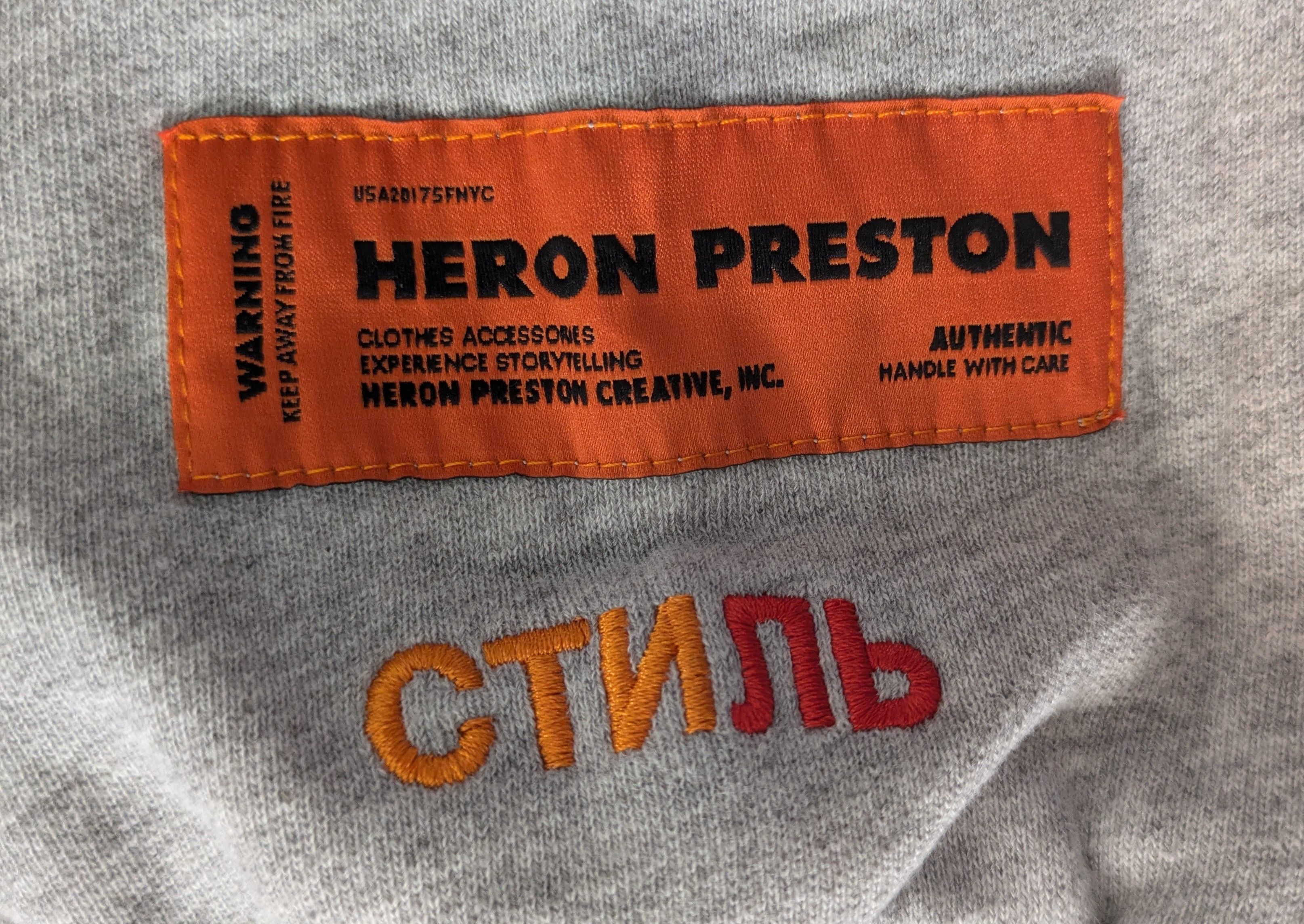 Heron Preston CTИЛЬ Hoodie Size US XL / EU 56 / 4 - 3 Thumbnail