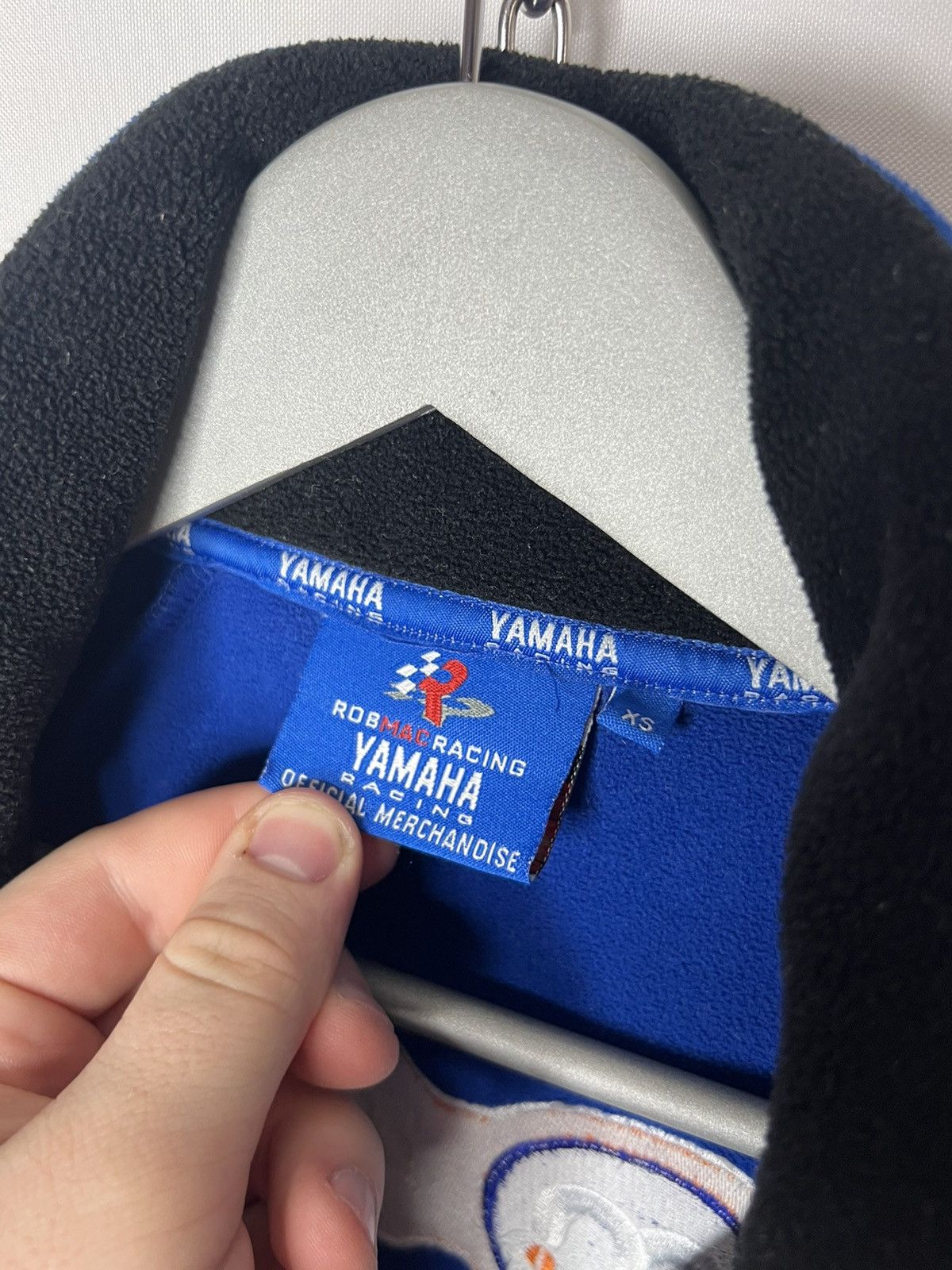 Yamaha Vintage Yamaha Big Logo Full Sponsors Fleece Full Zip Jacket Size US XS / EU 42 / 0 - 14 Thumbnail