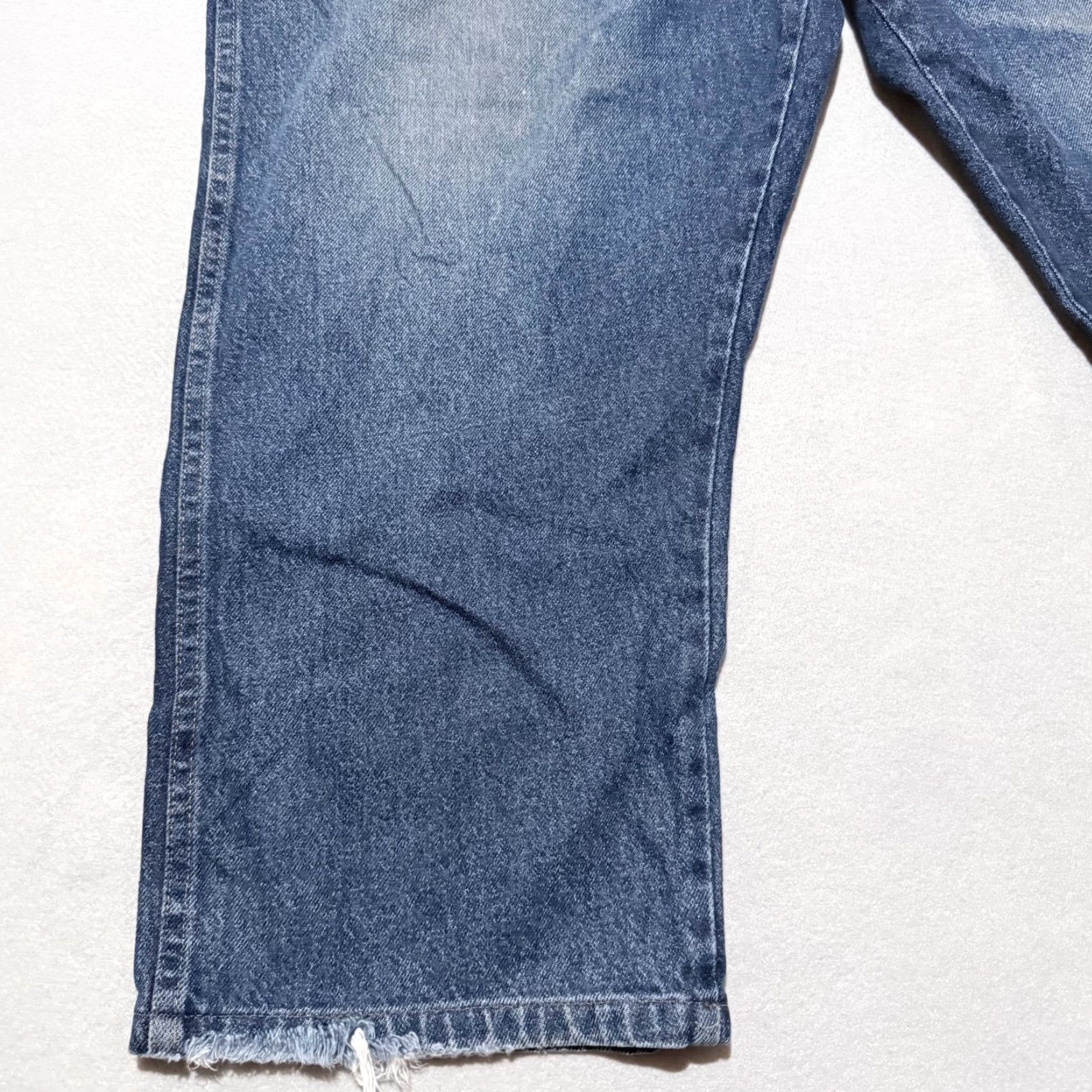 Denime Rustler Classic Regular-Fit Jeans Men's Soft Rinse Denim Straight Leg - 46x30 Size US 30 / EU 46 - 4 Thumbnail