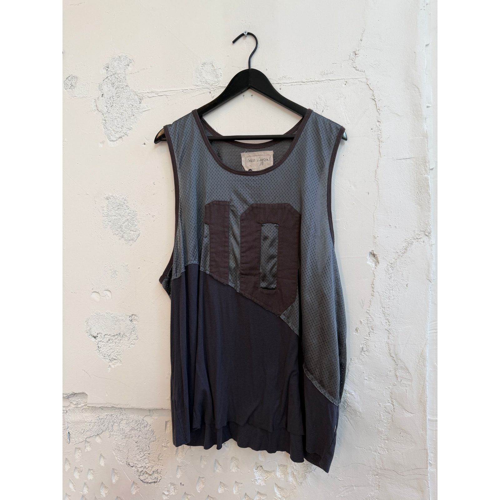 Greg Lauren Greg Lauren SAMPLE Mesh 50/50 Tank Top Jersey Size US XXL / EU 58 / 5 - 1 Thumbnail
