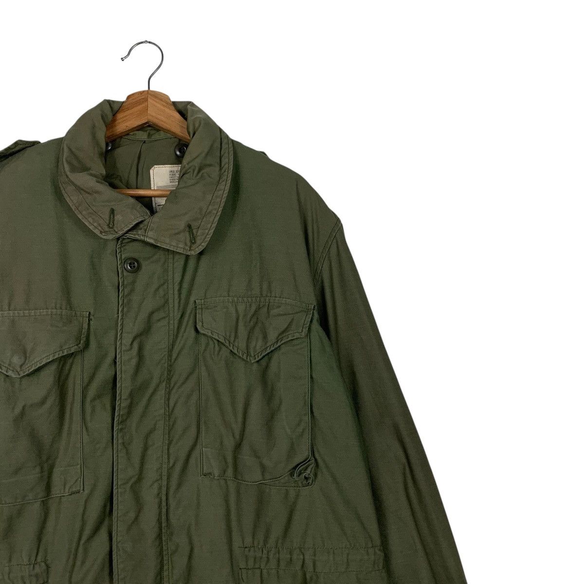 Alpha Industries ALPHA Usa Olive Green Chore Jacket Four Pocket #1824-C27 Size US L / EU 52-54 / 3 - 5 Thumbnail