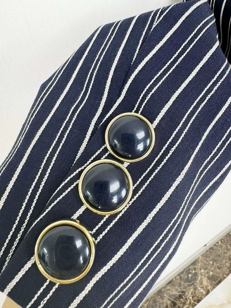 Dior Dior Striped Blazer in Size M-2505 Size M / US 6-8 / IT 42-44 - 3 Thumbnail