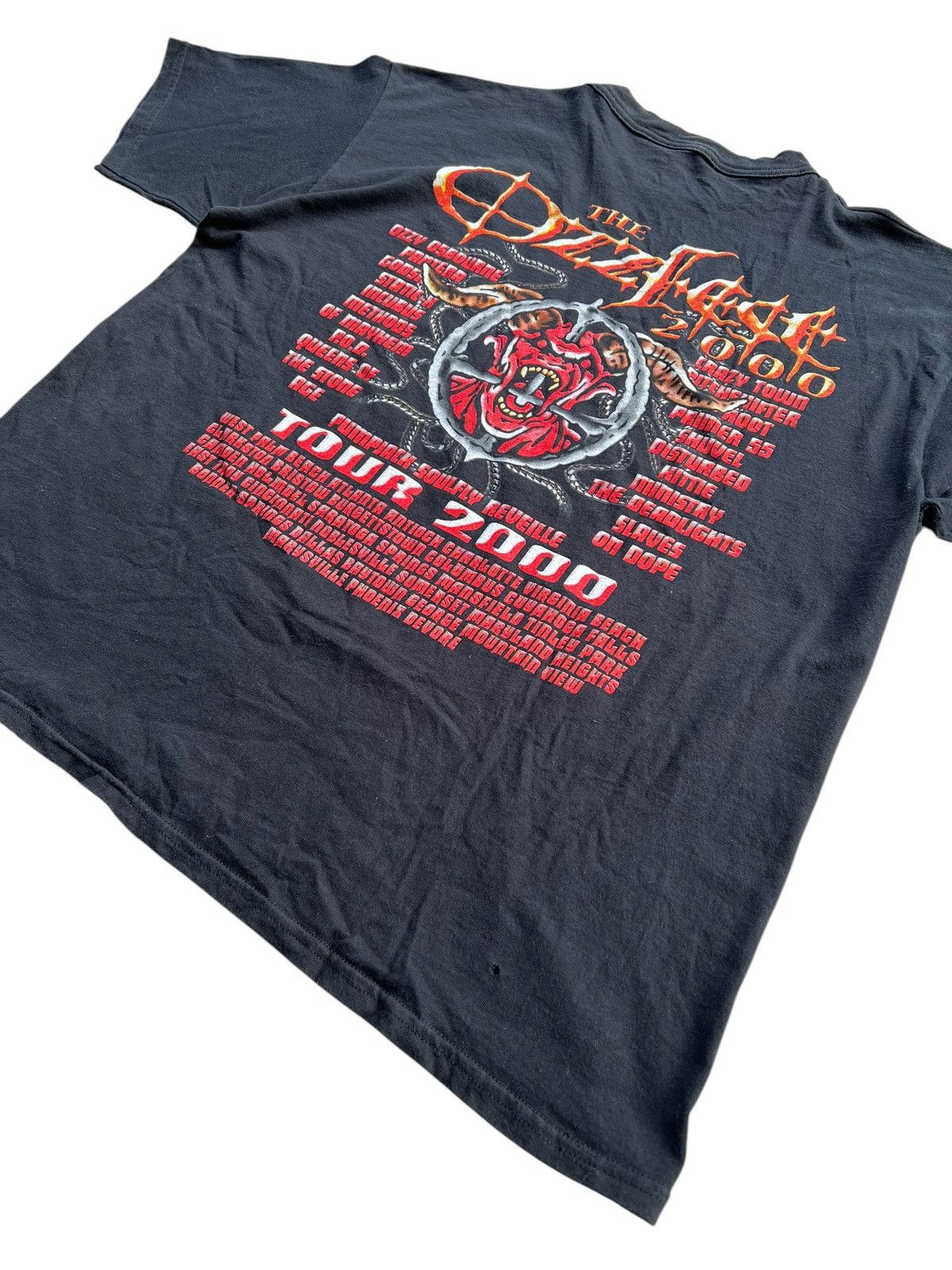 Band Tees 🔥Vintage The Ozz Fest Pumpjack soulfly Reveille Tour 2000’s Size US XL / EU 56 / 4 - 19 Thumbnail