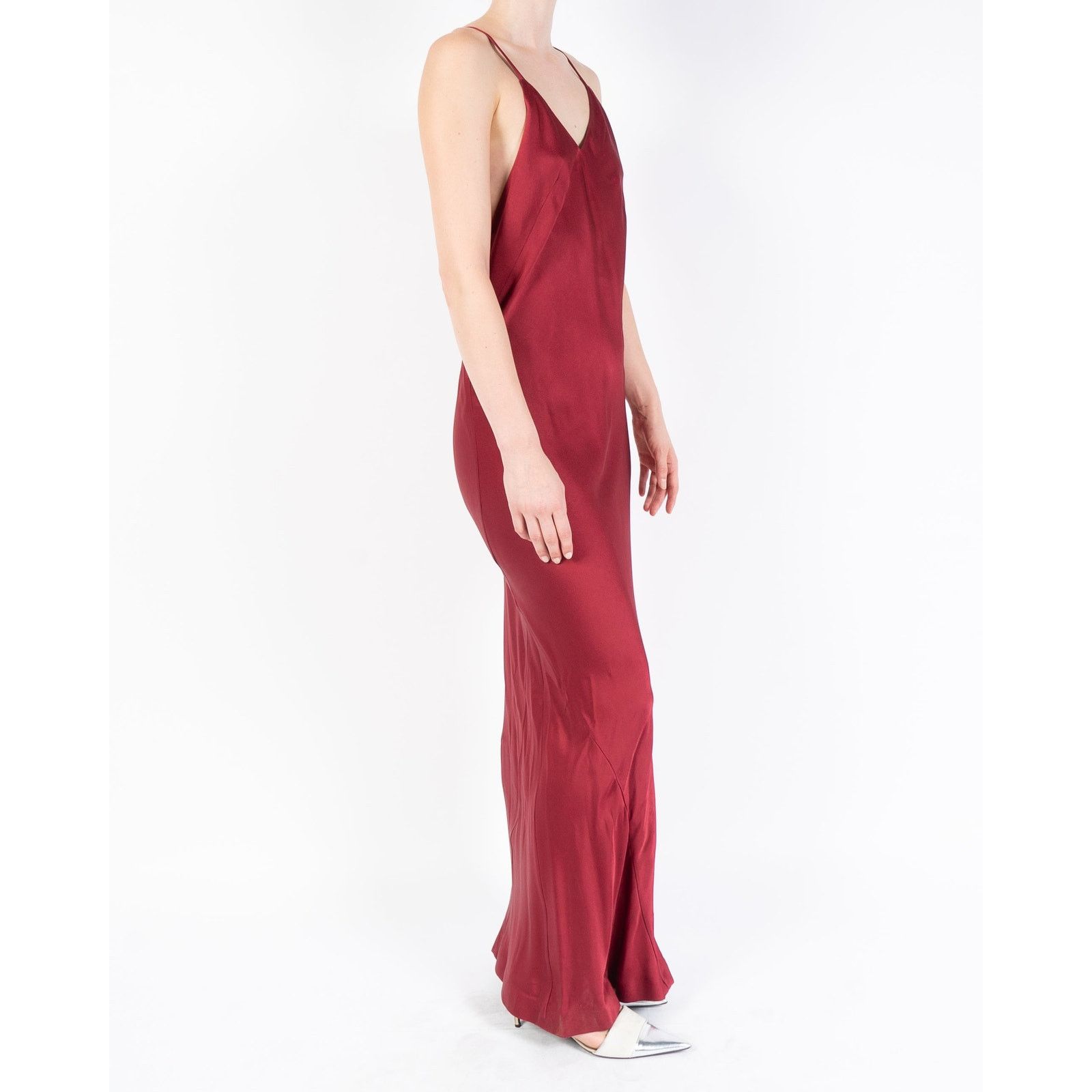 Haider Ackermann FW19 Camisole Dress Kuiper Blood Size S / US 4 / IT 40 - 3 Thumbnail