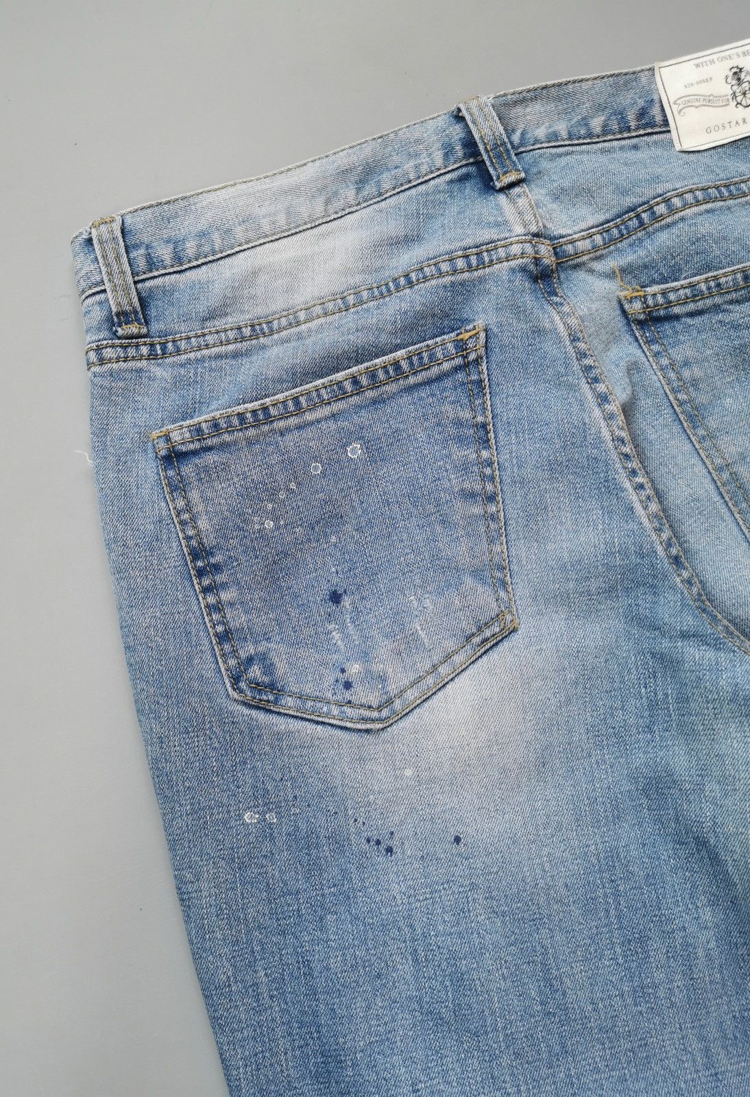 GOSTAR DE FUGA Gostar De Fuga Distressed Skinny Jeans Size US 32 / EU 48 - 9 Thumbnail