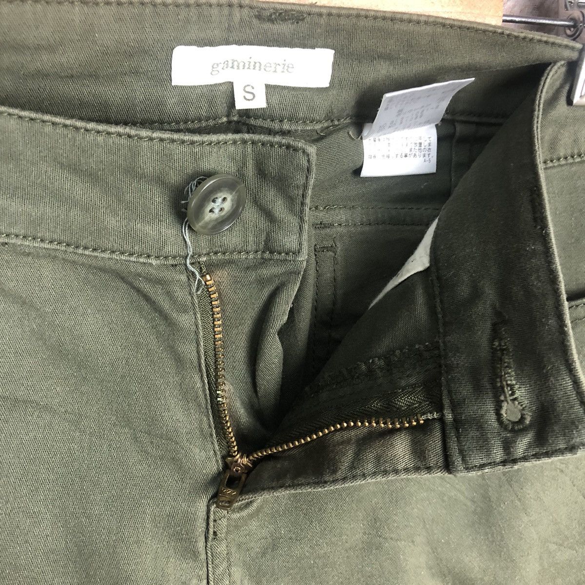 Japanese Brand Gamineverie Green Cargo Multipocket Pants #A87 Size US 28 / EU 44 - 15 Thumbnail