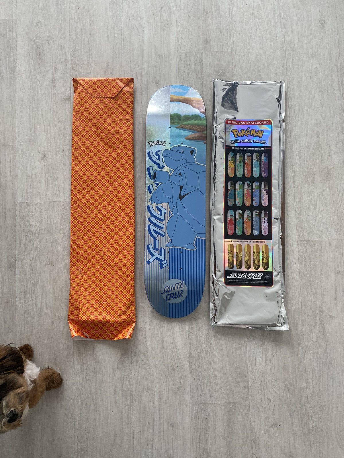 Pokemon × Santa Cruz Skateboards Blastoise Deck Size ONE SIZE - 6 Thumbnail