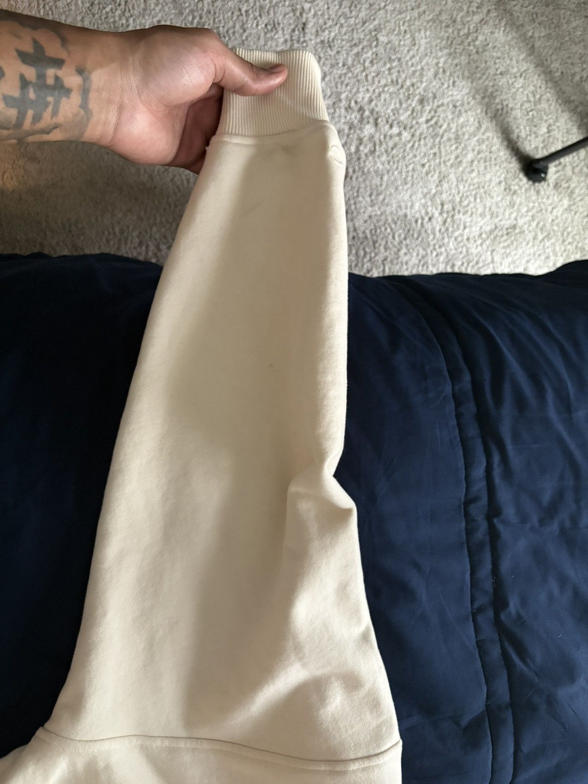 Other Cernucci cream zip up hoodie size L Size US L / EU 52-54 / 3 - 10 Thumbnail