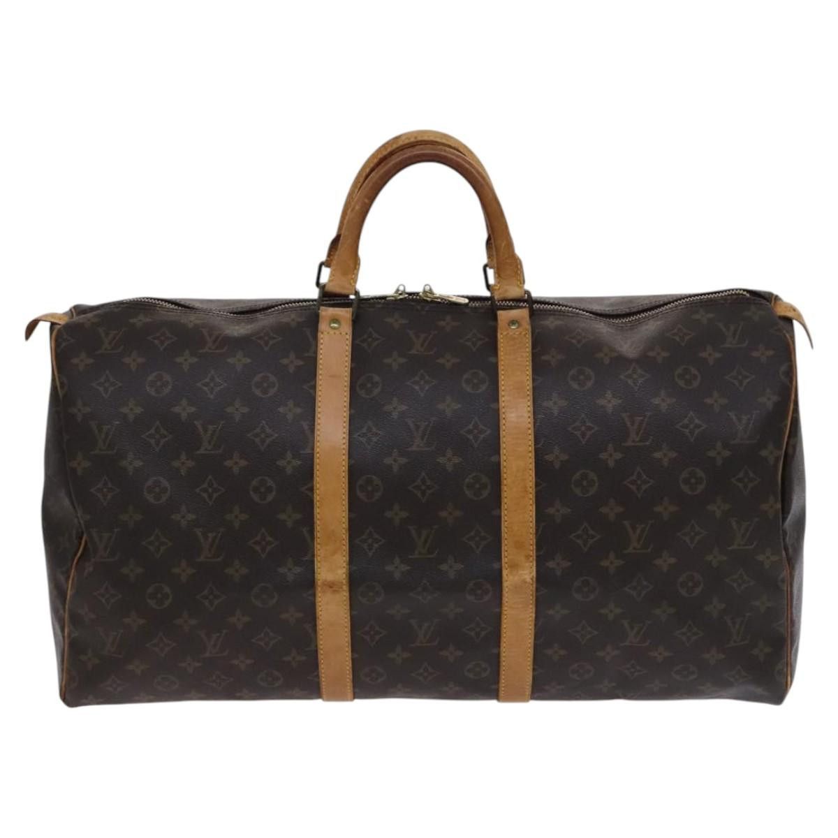 Louis Vuitton LOUIS VUITTON Monogram Keepall 55 Boston Bag M41424 Size ONE SIZE - 13 Thumbnail
