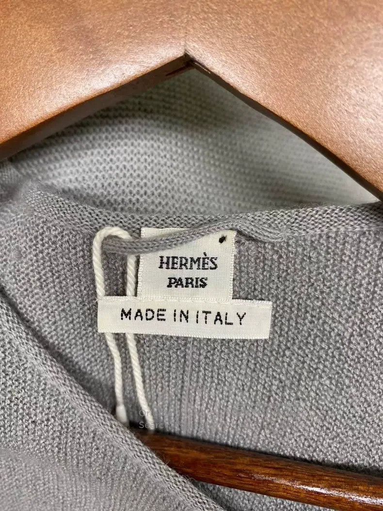 Hermes Hermes Alpaca Wool Sleeveless Belted Bodycon Dress Size XXS / US 00 / IT 34 - 4 Thumbnail