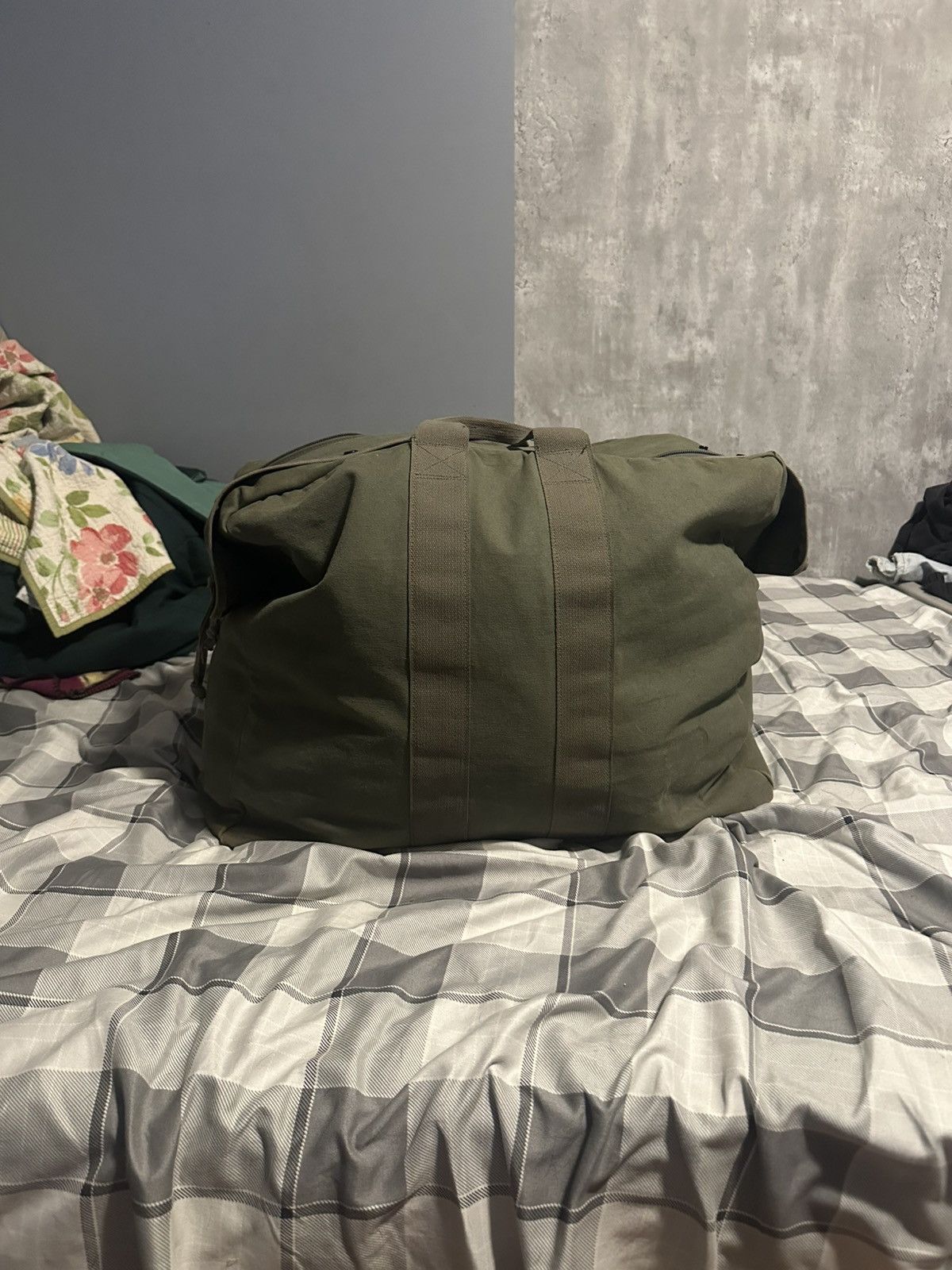 Yeezy Yeezy BG-01 PU Leather Duffle Bag | Grailed
