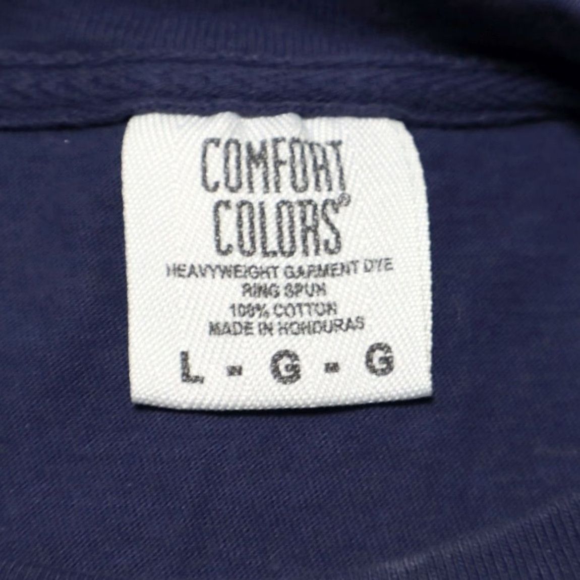 Comfort Colors Comfort Colors Cane's Chicken Fingers Solid T-Shirt Navy Men's L Size US L / EU 52-54 / 3 - 5 Thumbnail