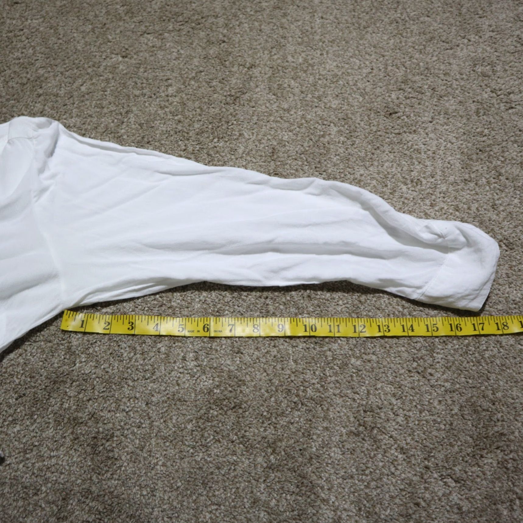 Vintage VINTAGE Lane Bryant Solid White Long Sleeve Blouse Adult Women's Size 14 Basic Mock Neck Size XL / US 12-14 / IT 48-50 - 7 Thumbnail