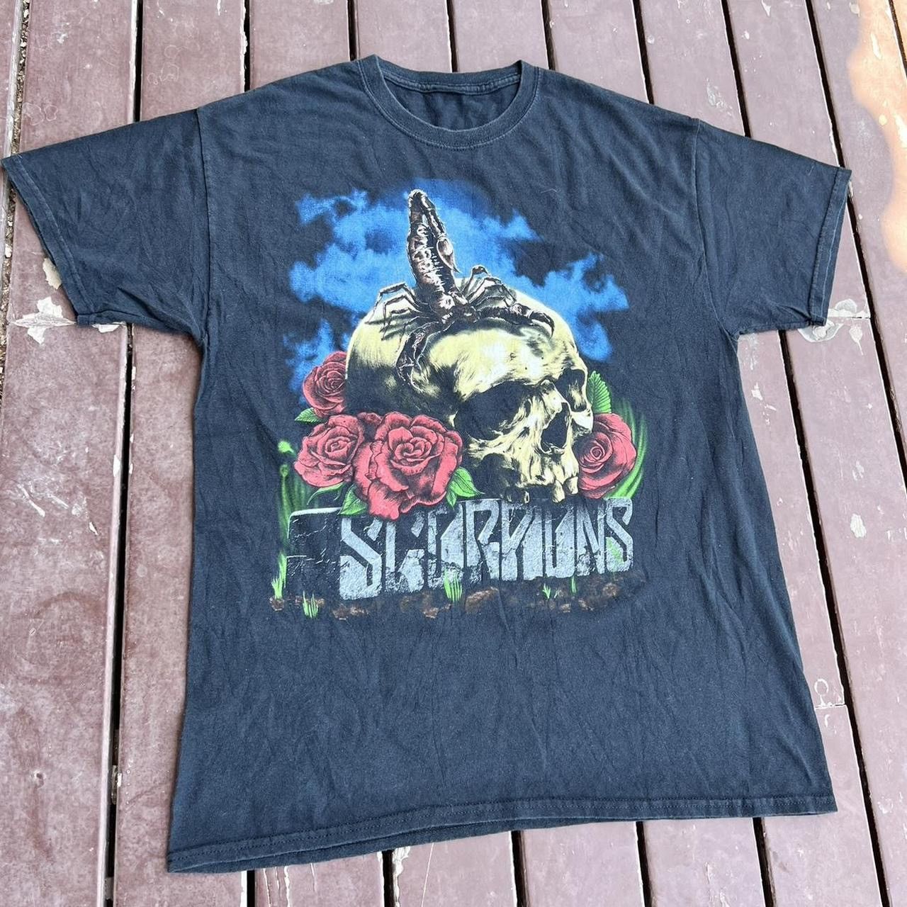 Vintage Vintage Scorpions T-shirt Size US L / EU 52-54 / 3 - 2 Thumbnail
