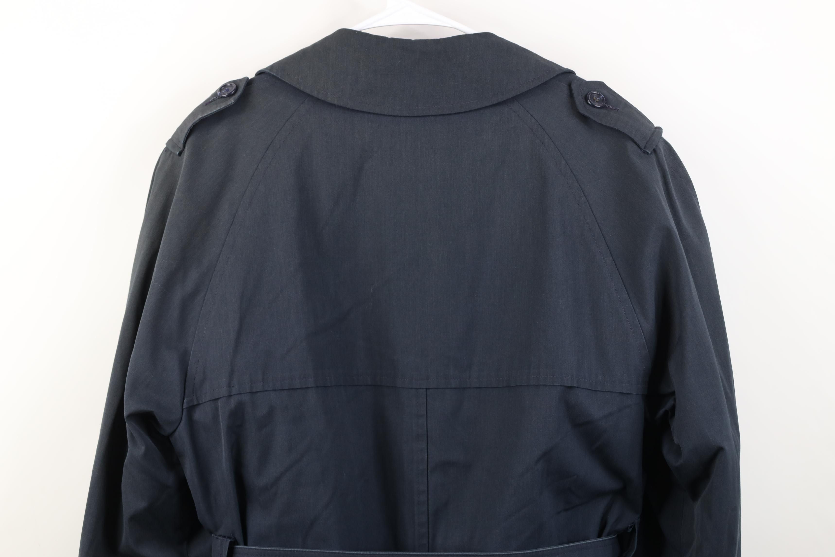 Vintage Vintage 60s Streetwear Lined Belted Trench Coat Rain Jacket Size US L / EU 52-54 / 3 - 20 Thumbnail