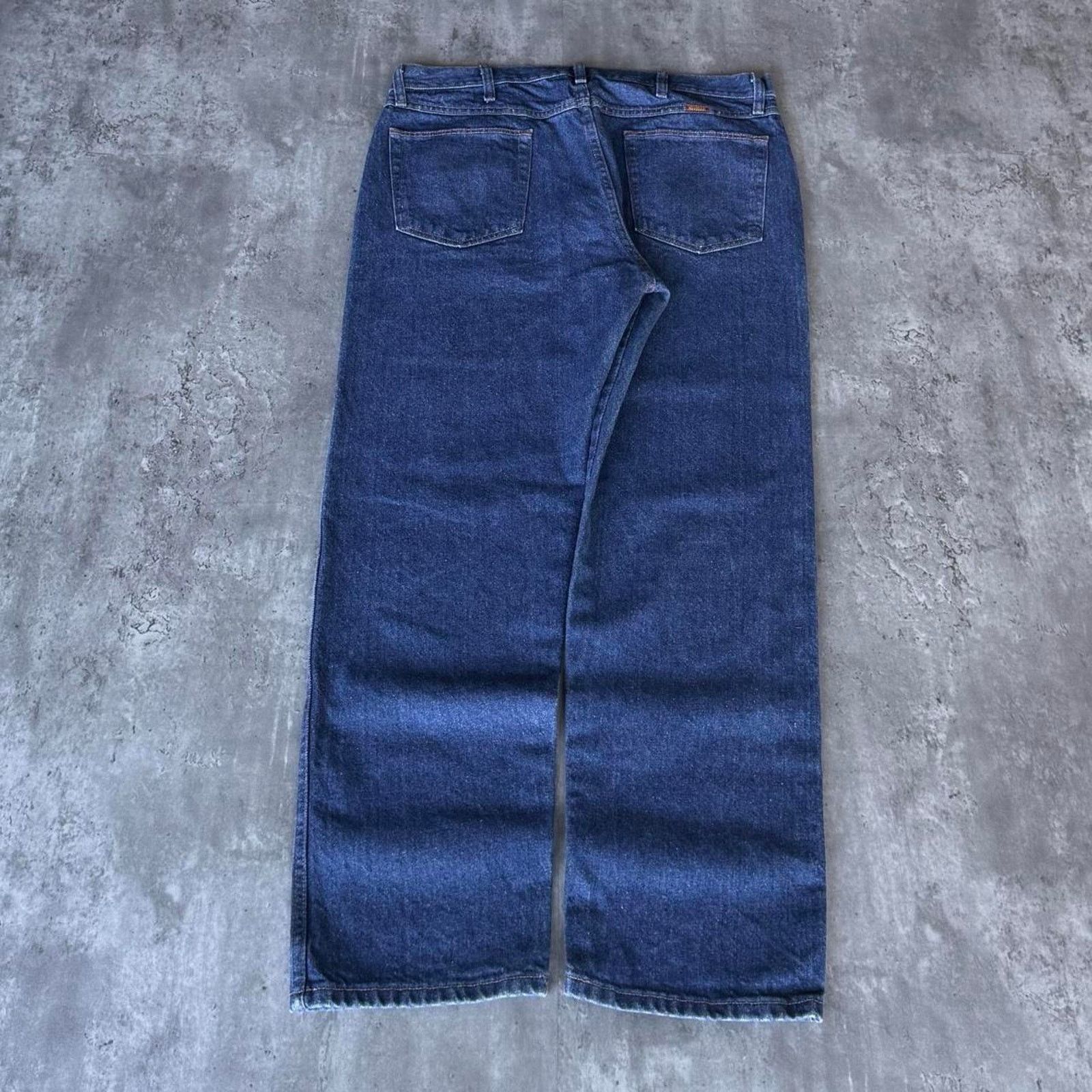 Japanese Brand × Rustler × Vintage Vintage Y2K Levi’s Style Grunge Opium Dark Wash Denim Jeans Size US 36 / EU 52 - 2 Thumbnail