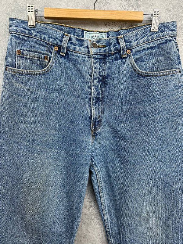 Levi's Vintage Clothing Levi’s 541 Silver Tab Acid Wash Jeans Vintage 90s Belgium Size US 32 / EU 48 - 4 Thumbnail