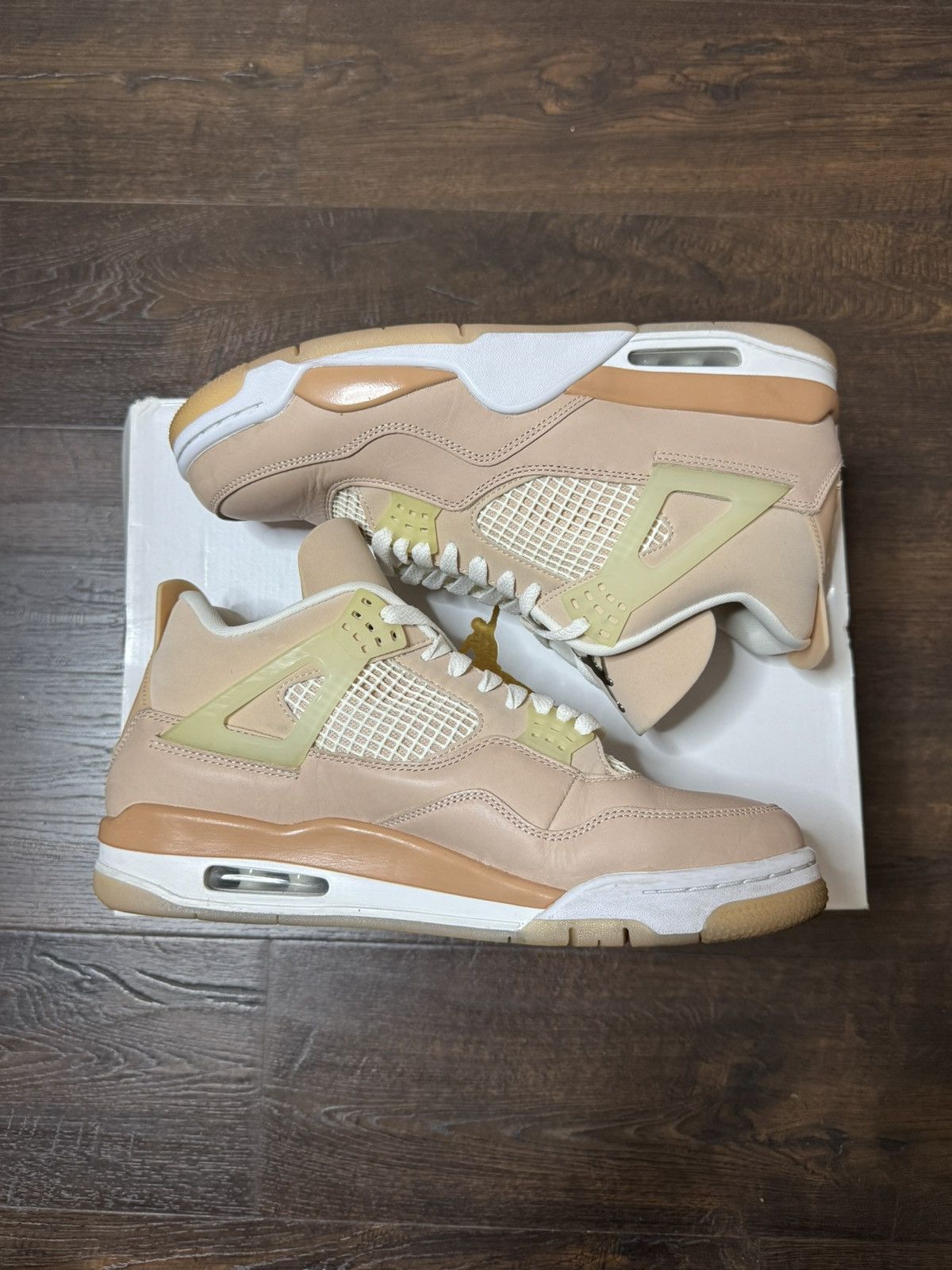 Jordan Brand Jordan 4 Retro Shimmer 10.5 Mens/12 Womens Fast Shipping Size US 10.5 / EU 43-44 - 3 Thumbnail