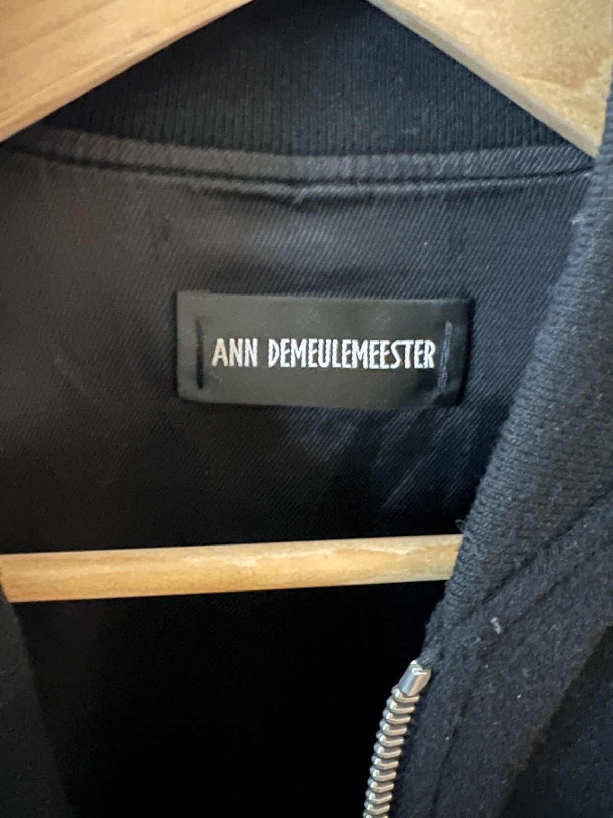 Ann Demeulemeester Ann Demeulemeester Barbara Wool Bomber Jacket - AW23 Size US S / EU 44-46 / 1 - 4 Thumbnail