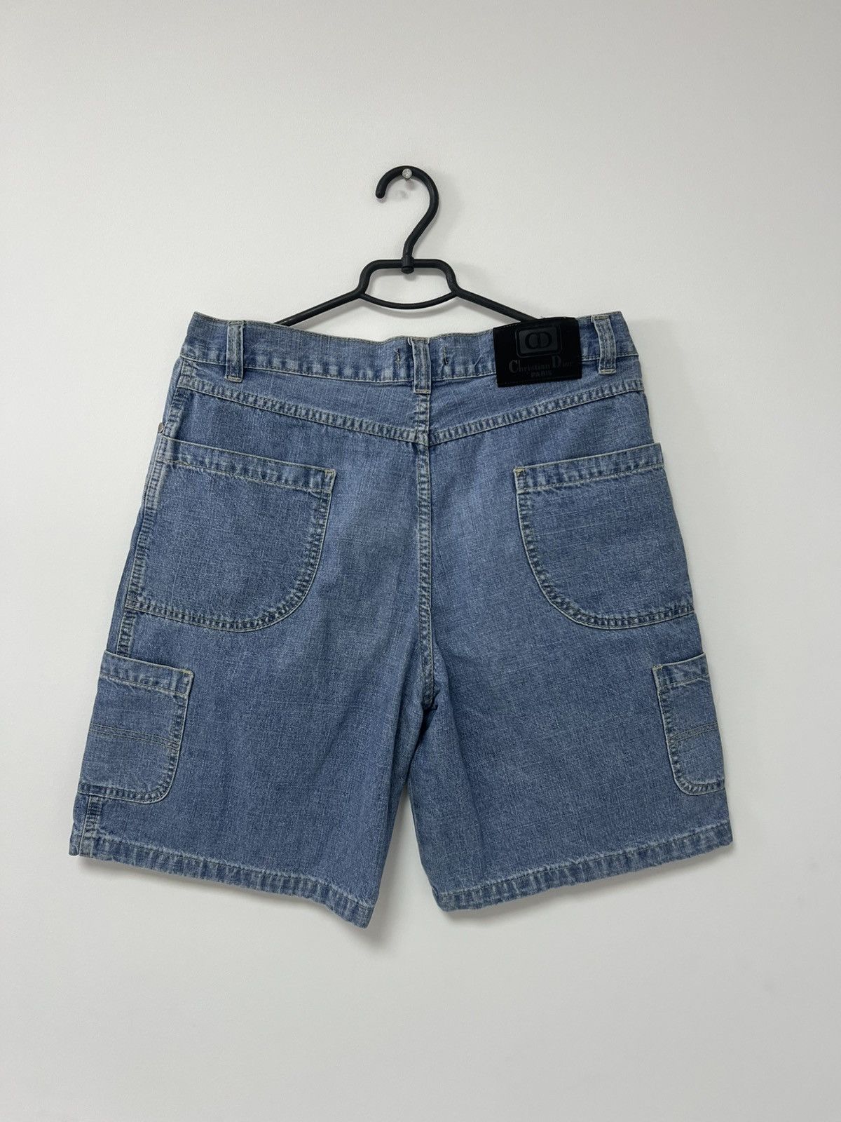 Dior × Vintage Vintage 90's Christian Dior Paris Blue Washed Jeans